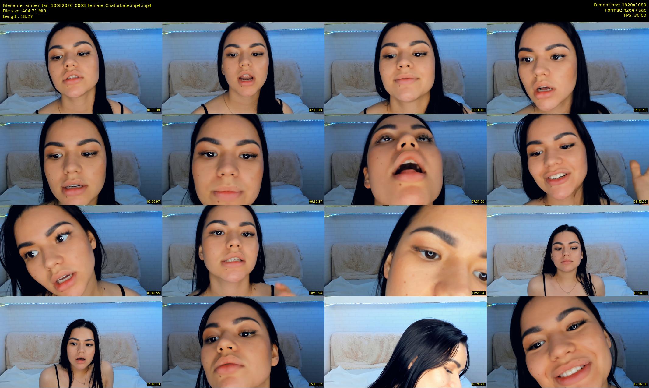 amber_tan — 19 minute Chaturbate female cam show recording, 1080p, Aug 10, 2020