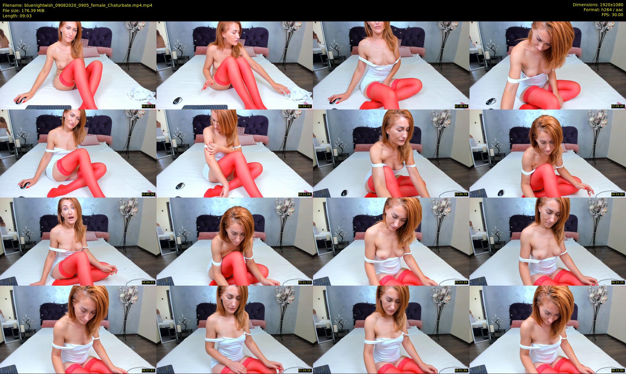 bluenightwish — 10 minute Chaturbate female cam show recording, 1080p, Aug 9, 2020
