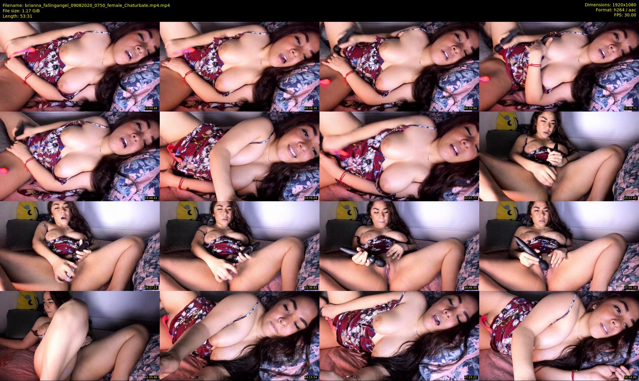 brianna_fallingangel — 54 minute Chaturbate female cam show recording, 1080p, Aug 9, 2020