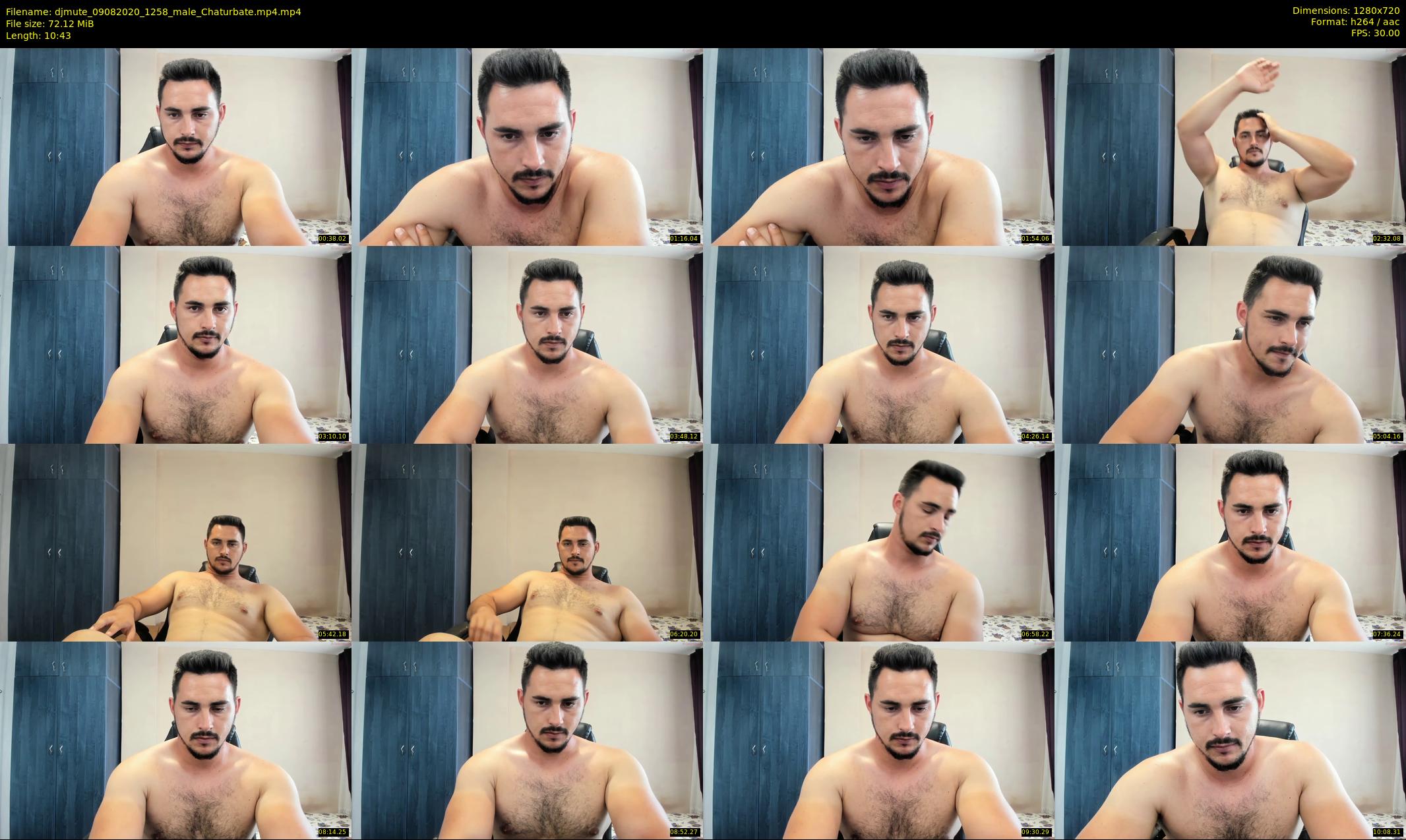 djmute — 11 minute Chaturbate male cam show recording, 720p, Aug 9, 2020
