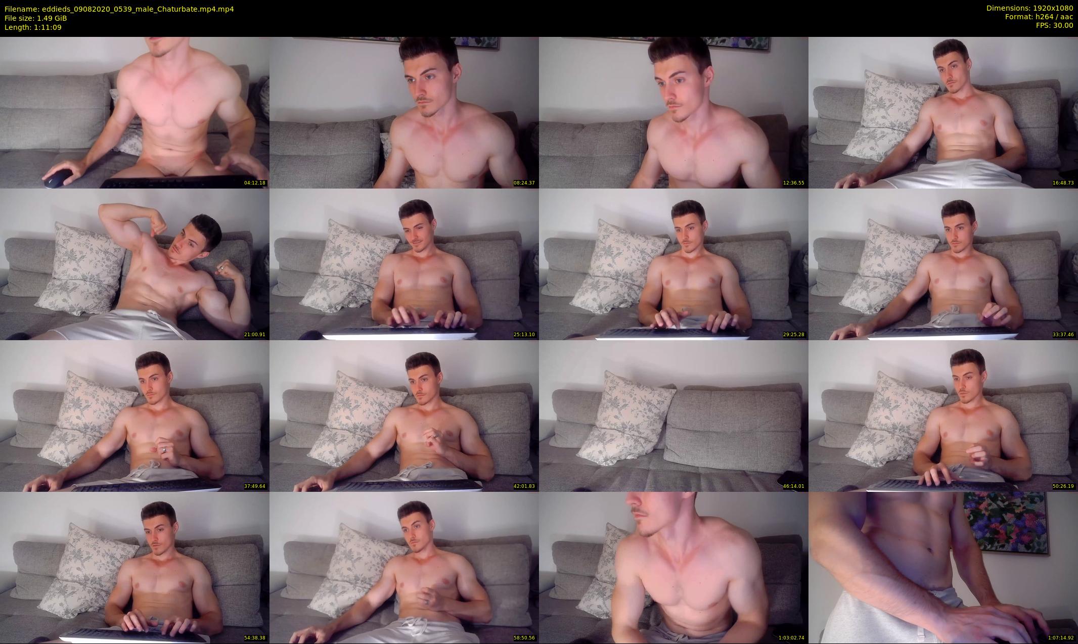 eddieds — 72 minute Chaturbate male cam show recording, 1080p, Aug 9, 2020