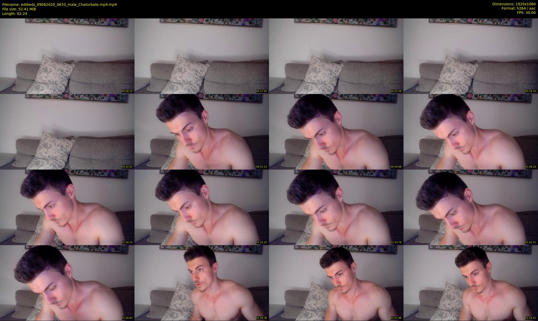 eddieds — 3 minute Chaturbate male cam show recording, 1080p, Aug 9, 2020