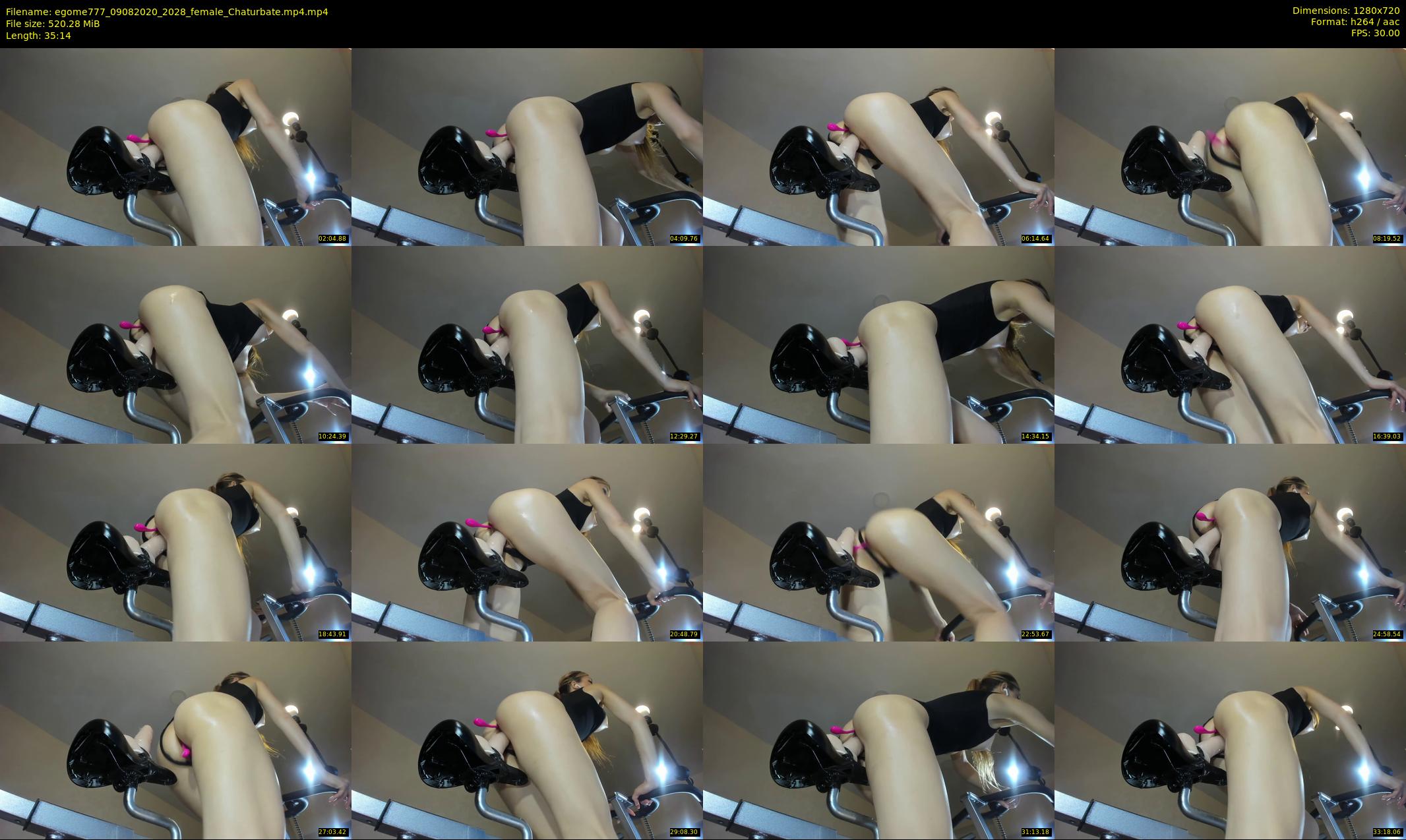 egome777 — 36 minute Chaturbate female cam show recording, 720p, Aug 9, 2020