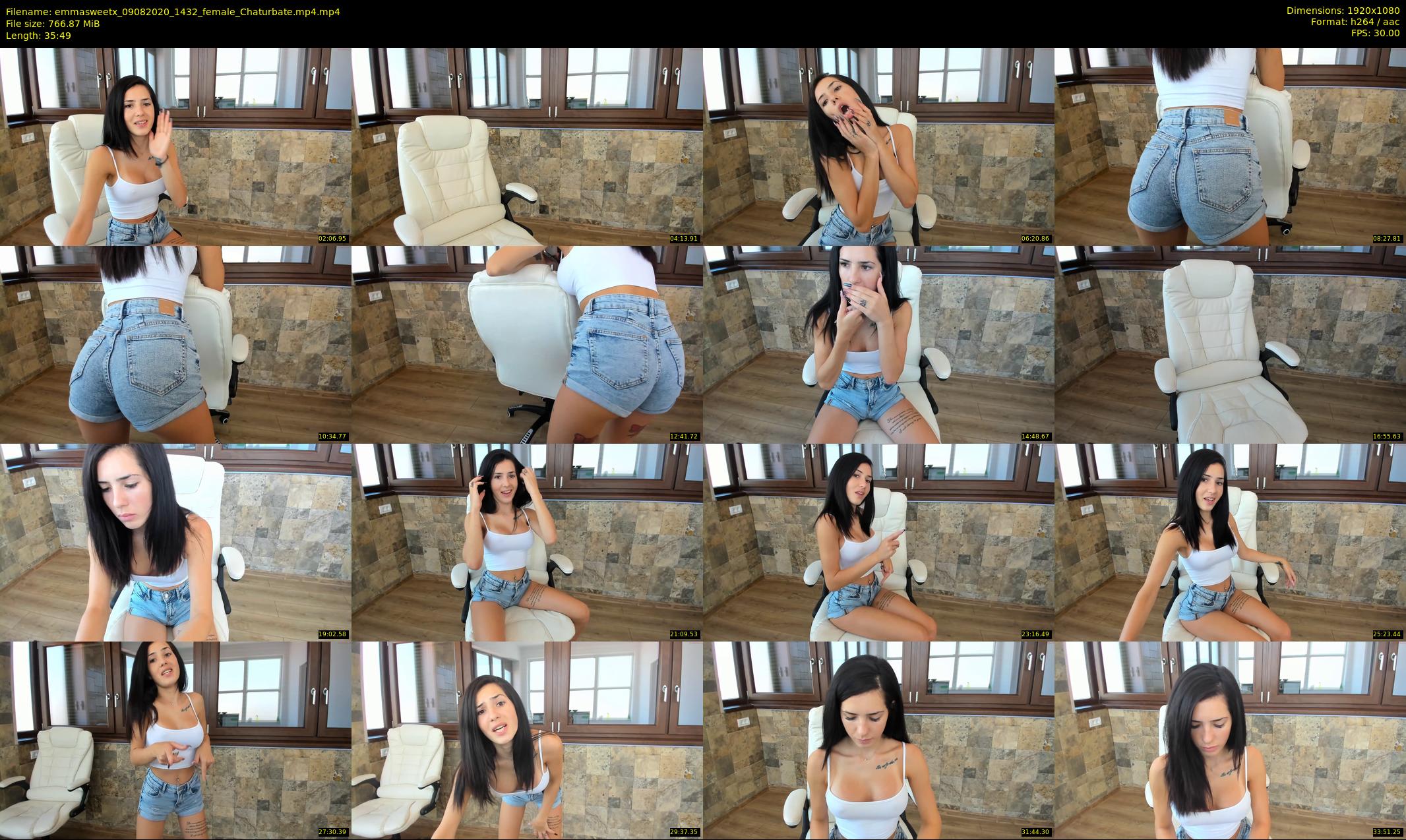 emmasweetx — 36 minute Chaturbate couple cam show recording, 1080p, Aug 9, 2020