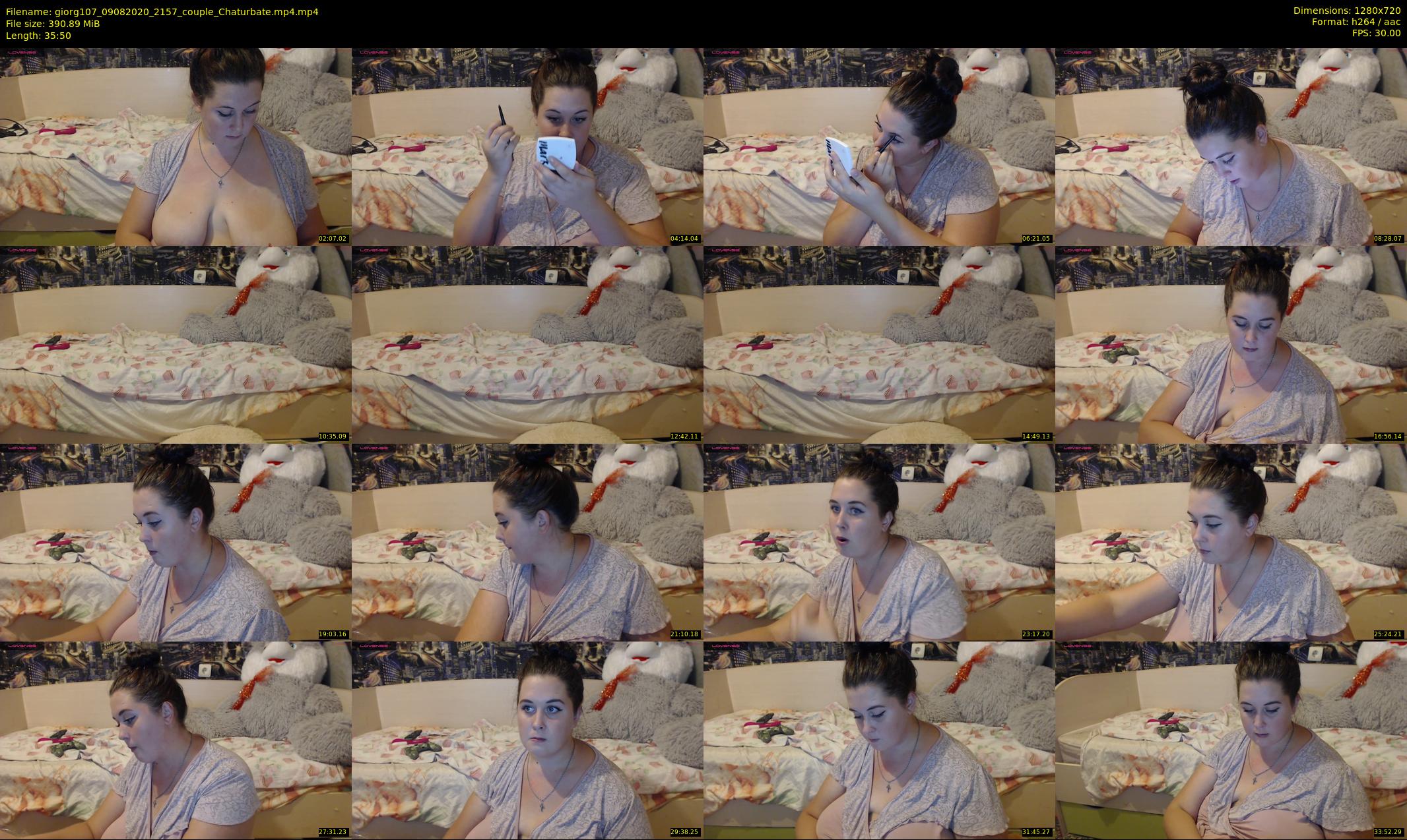 giorg107 — 36 minute Chaturbate couple cam show recording, 720p, Aug 9, 2020