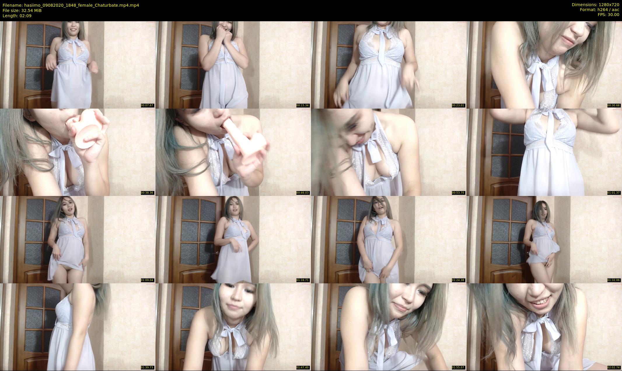 hasiimo — 3 minute Chaturbate female cam show recording, 720p, Aug 9, 2020
