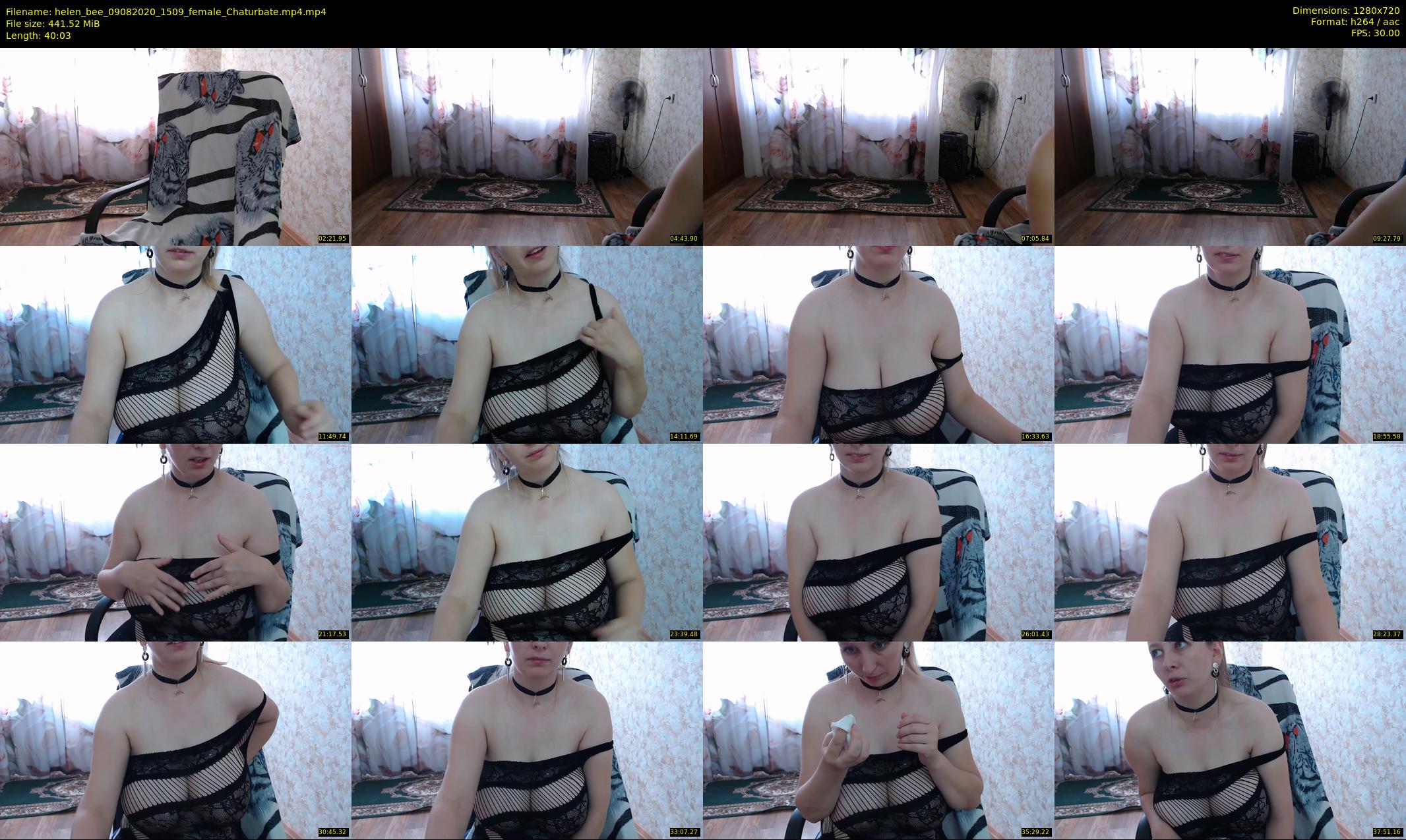 helen_bee — 41 minute Chaturbate female cam show recording, 720p, Aug 9, 2020