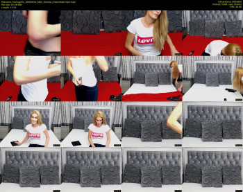 hornygirllx — 14 minute Chaturbate female cam show recording, 480p, Aug 10, 2020