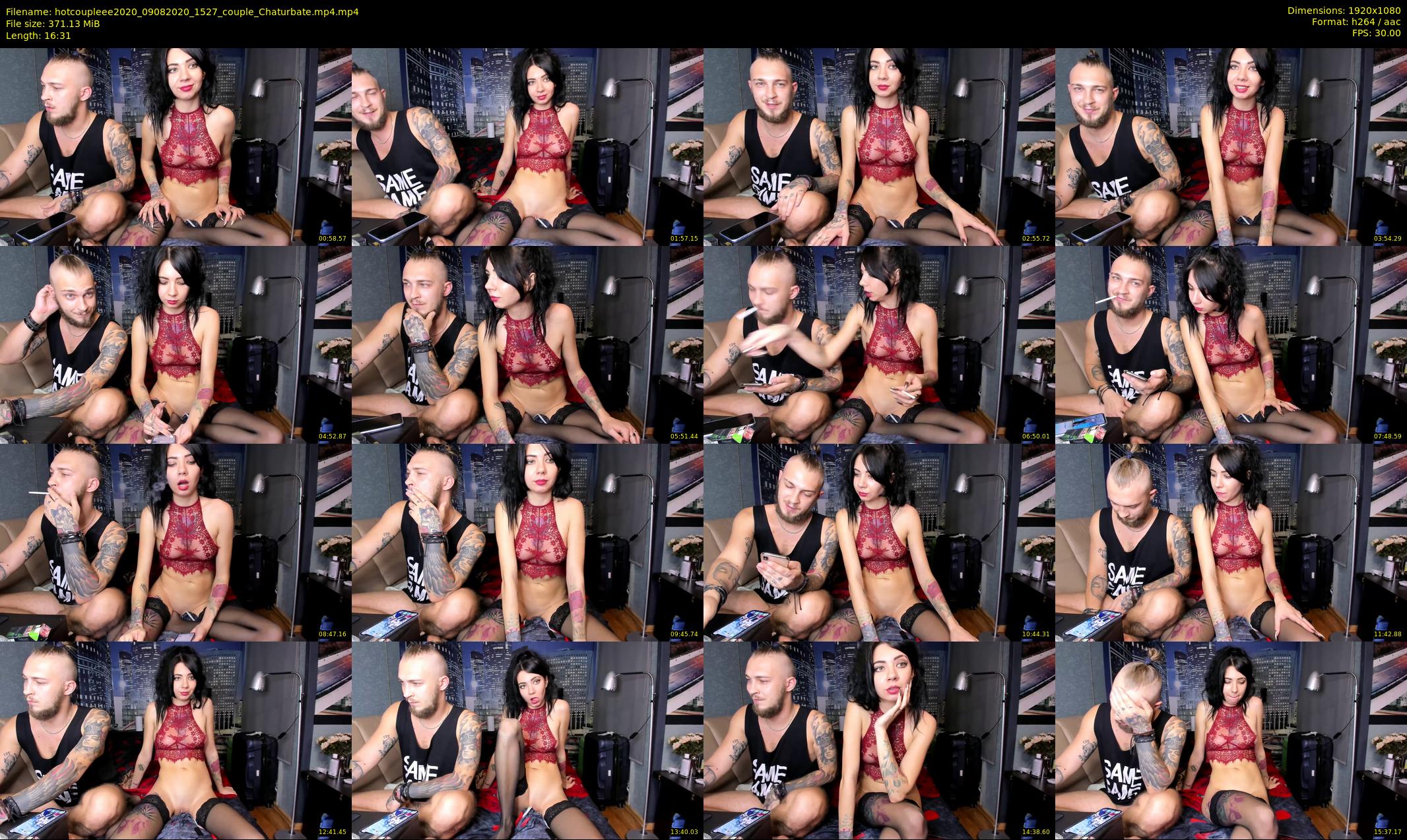 hotcoupleee2020 — 17 minute Chaturbate couple cam show recording, 1080p, Aug 9, 2020