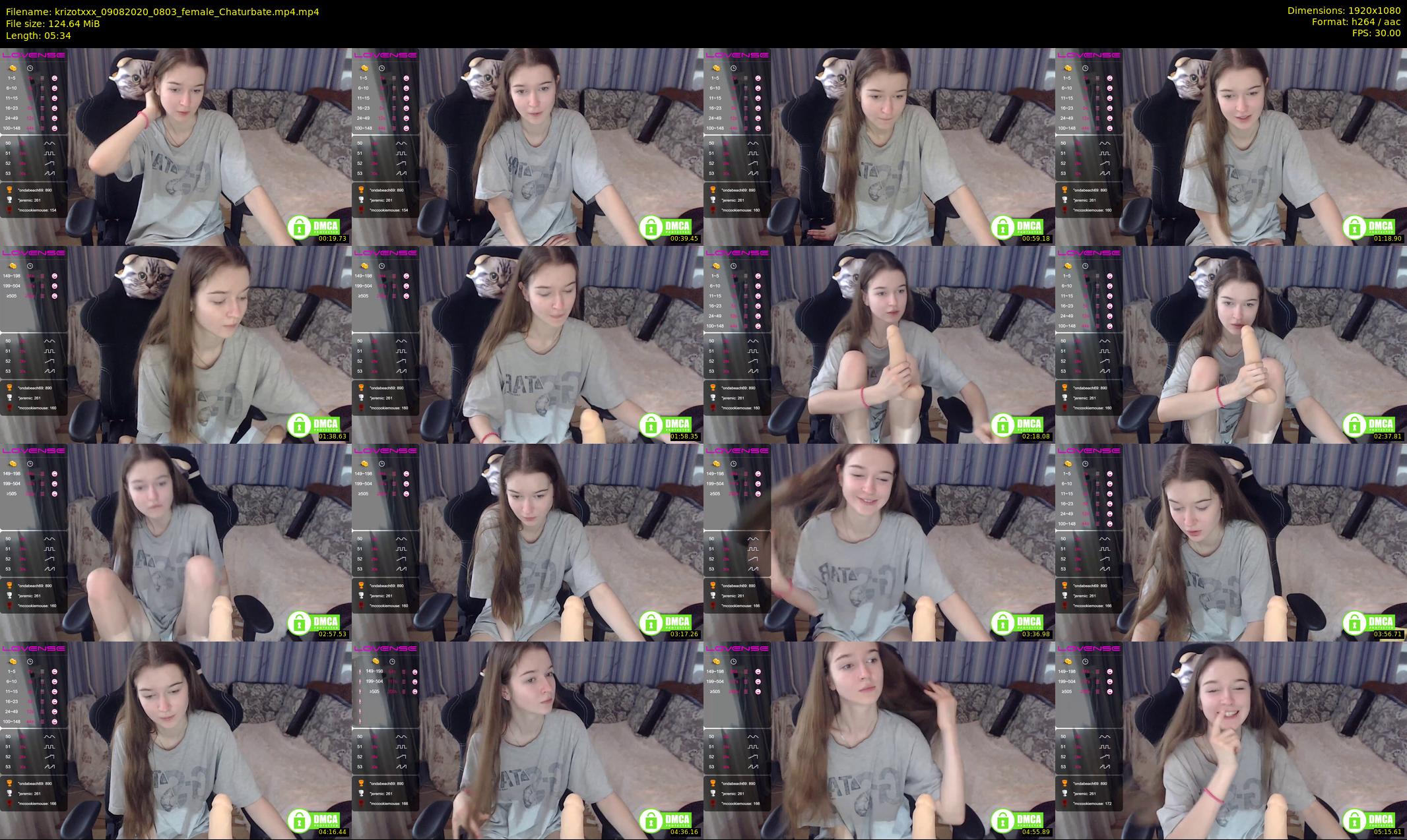 krizotxxx — 6 minute Chaturbate couple cam show recording, 1080p, Aug 9, 2020