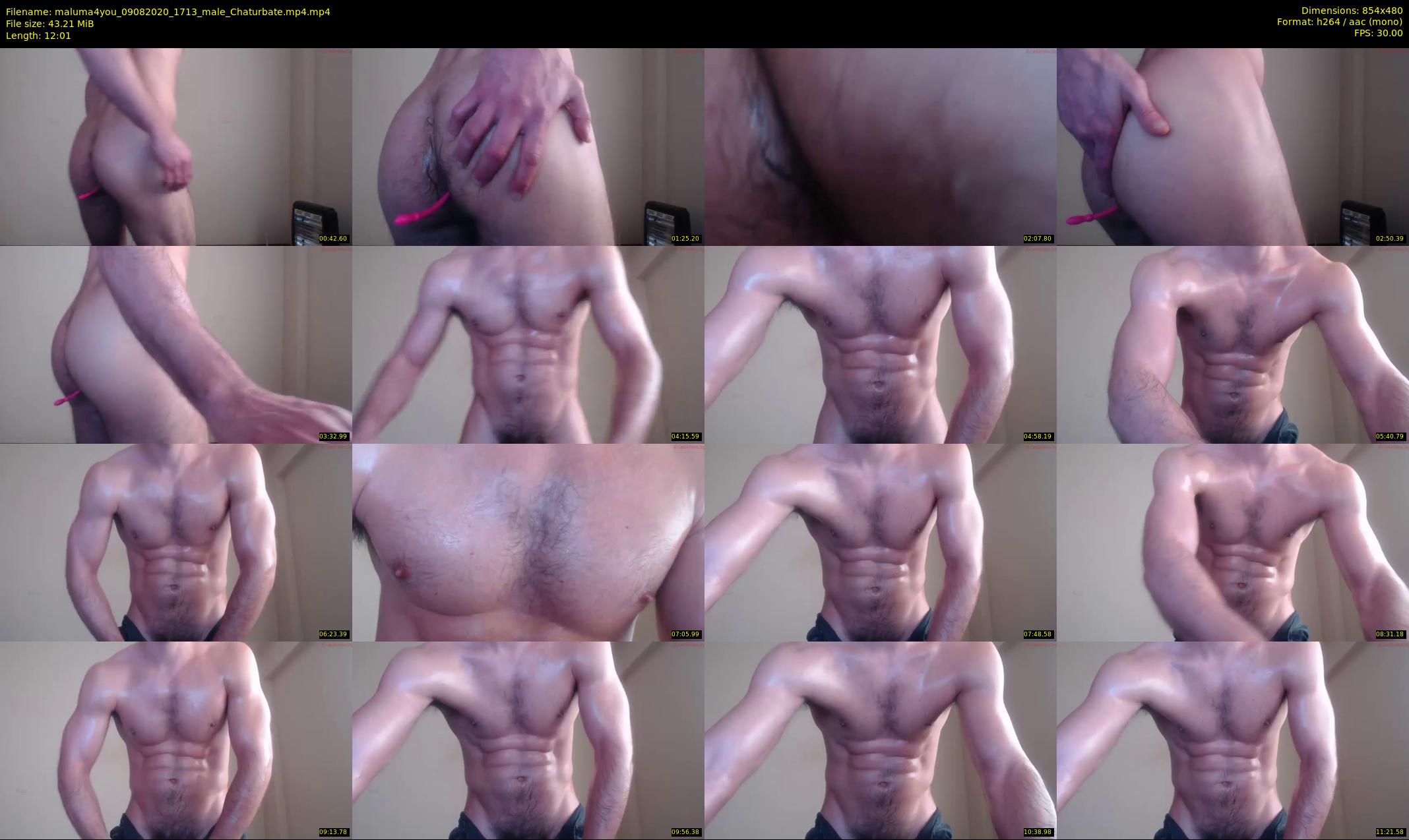maluma4you — 13 minute Chaturbate male cam show recording, 480p, Aug 9, 2020