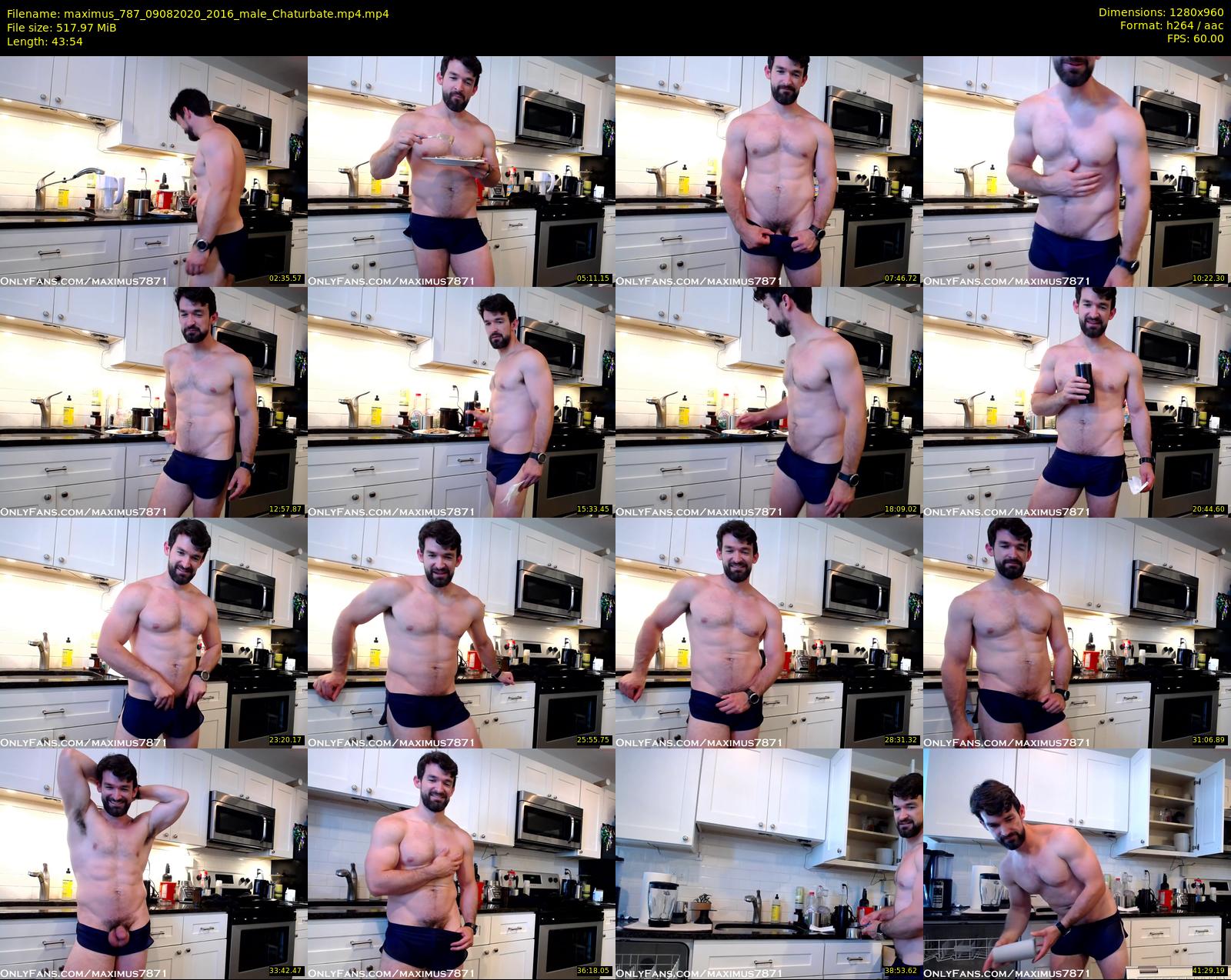 maximus_787 — 44 minute Chaturbate male cam show recording, 720p, Aug 9, 2020