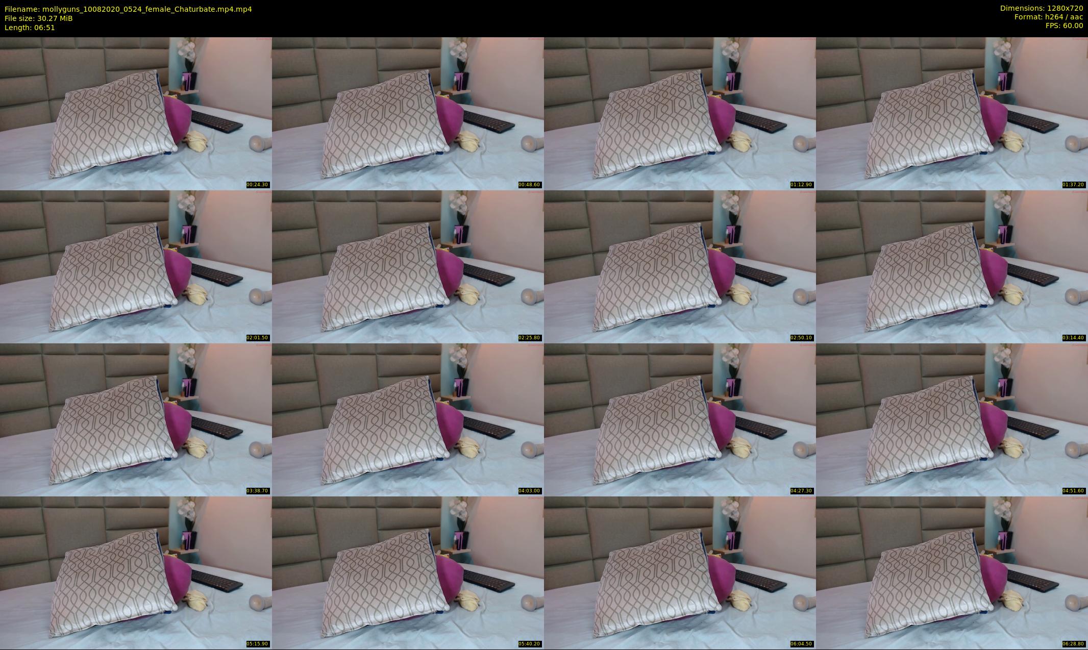 mollyguns — 7 minute Chaturbate female cam show recording, 720p, Aug 10, 2020
