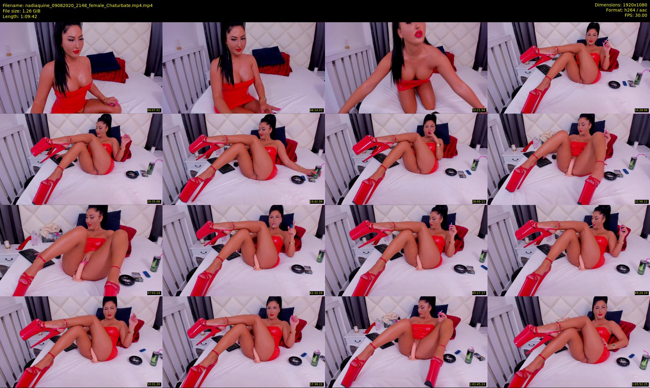 nadiaquine — 70 minute Chaturbate female cam show recording, 1080p, Aug 9, 2020