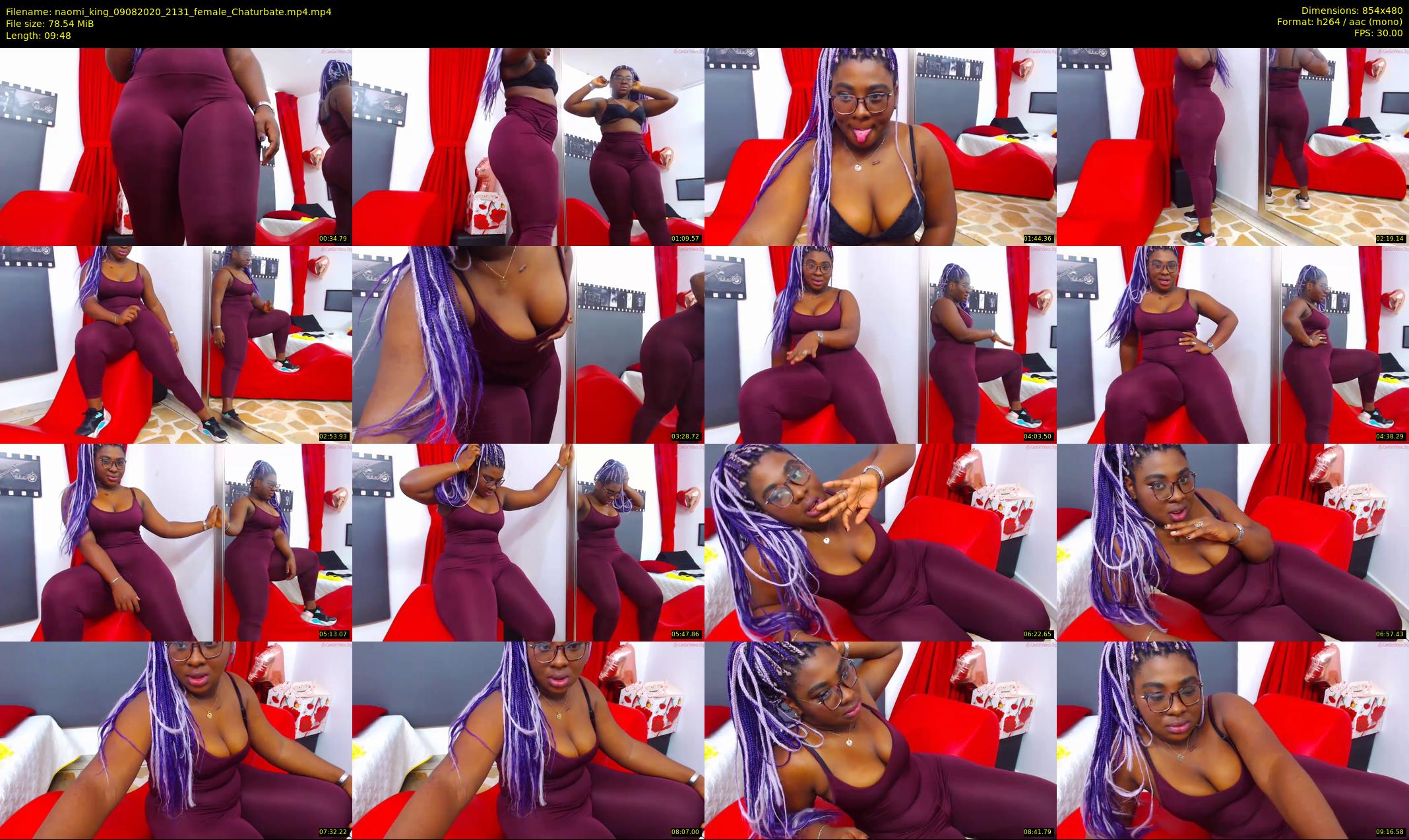 naomi_king — 10 minute Chaturbate female cam show recording, 480p, Aug 9, 2020