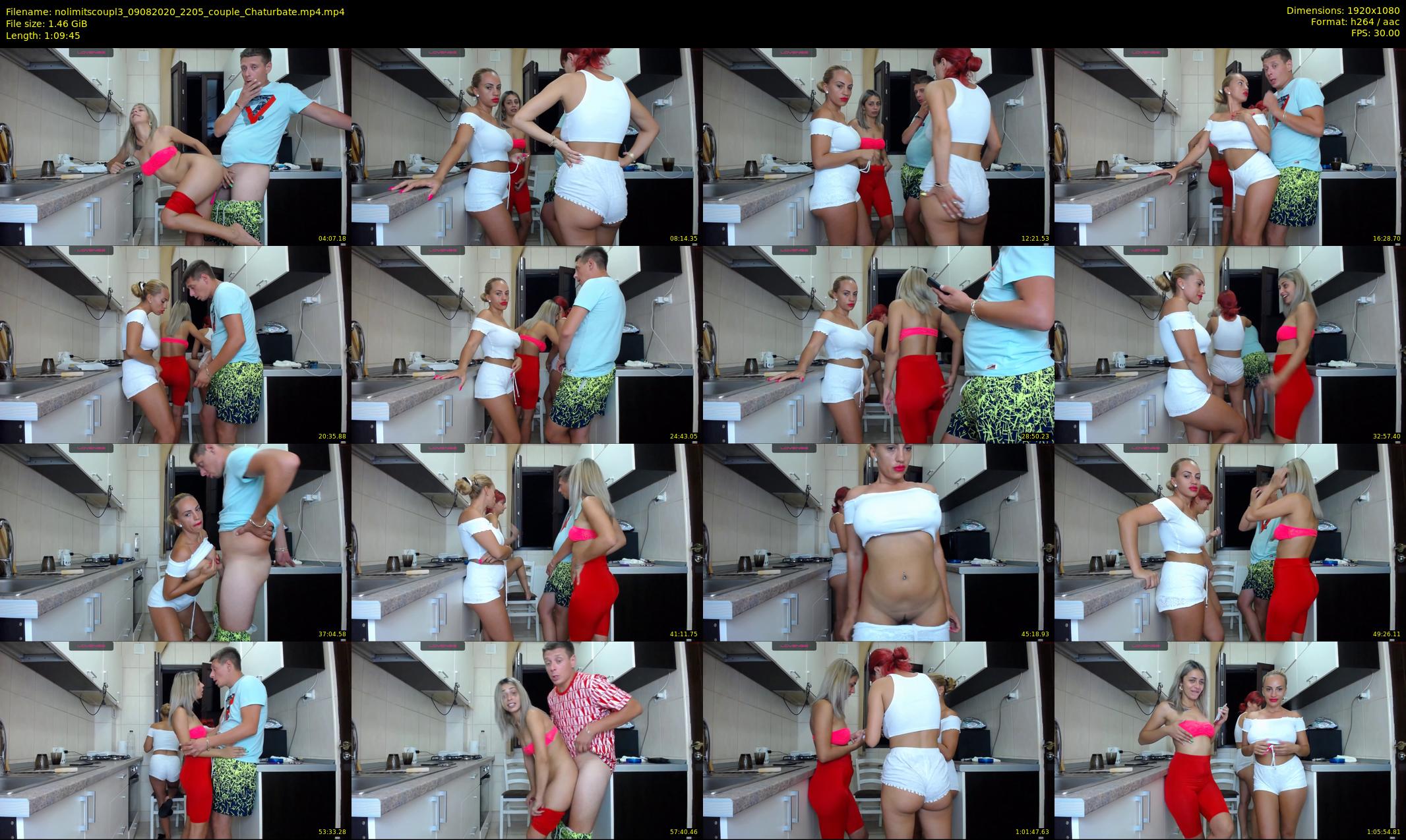 nolimitscoupl3 — 70 minute Chaturbate couple cam show recording, 1080p, Aug 9, 2020