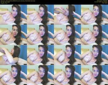 ohnicoleshine — 8 minute Chaturbate female cam show recording, 480p, Aug 9, 2020