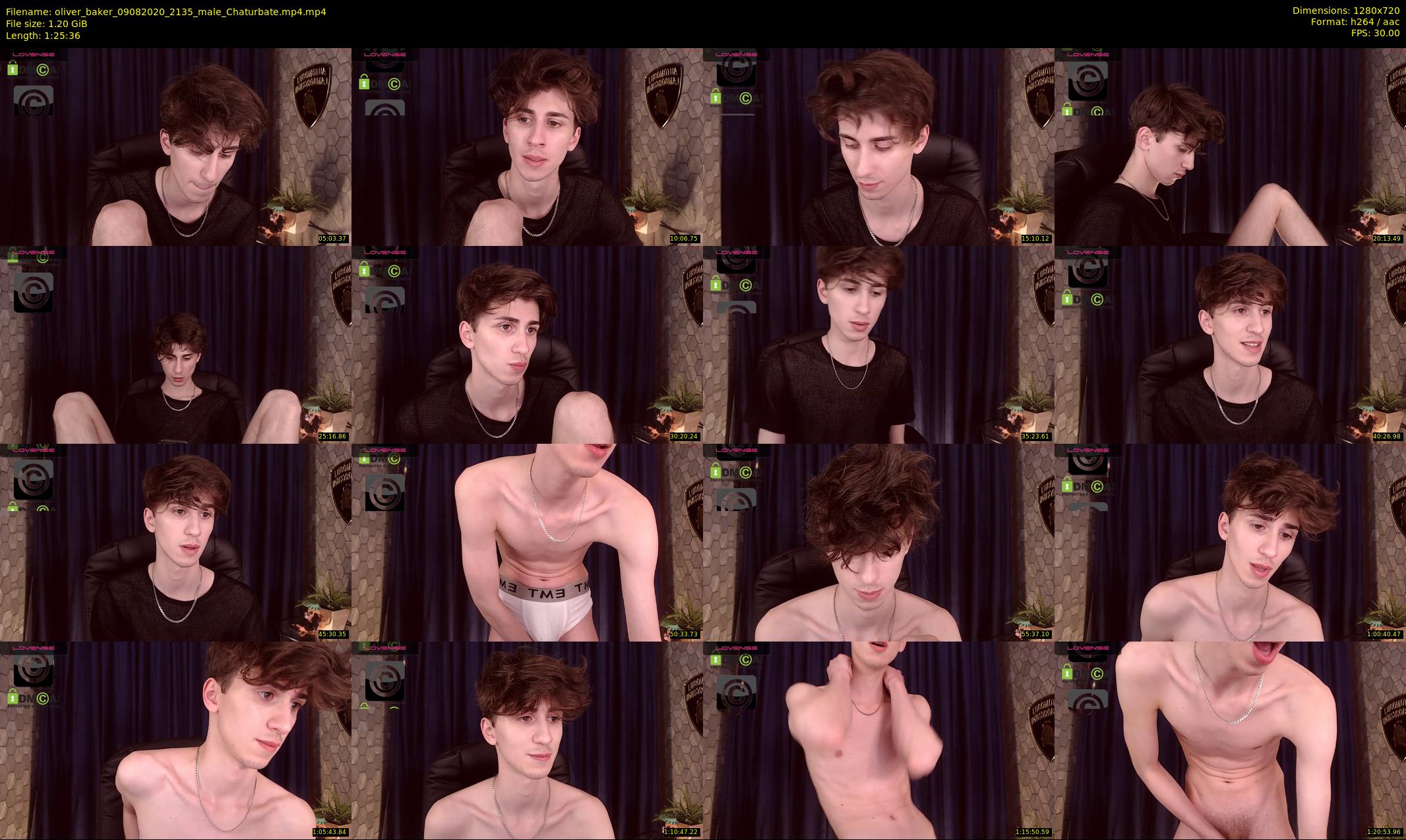 oliver_baker — 86 minute Chaturbate male cam show recording, 720p, Aug 9, 2020