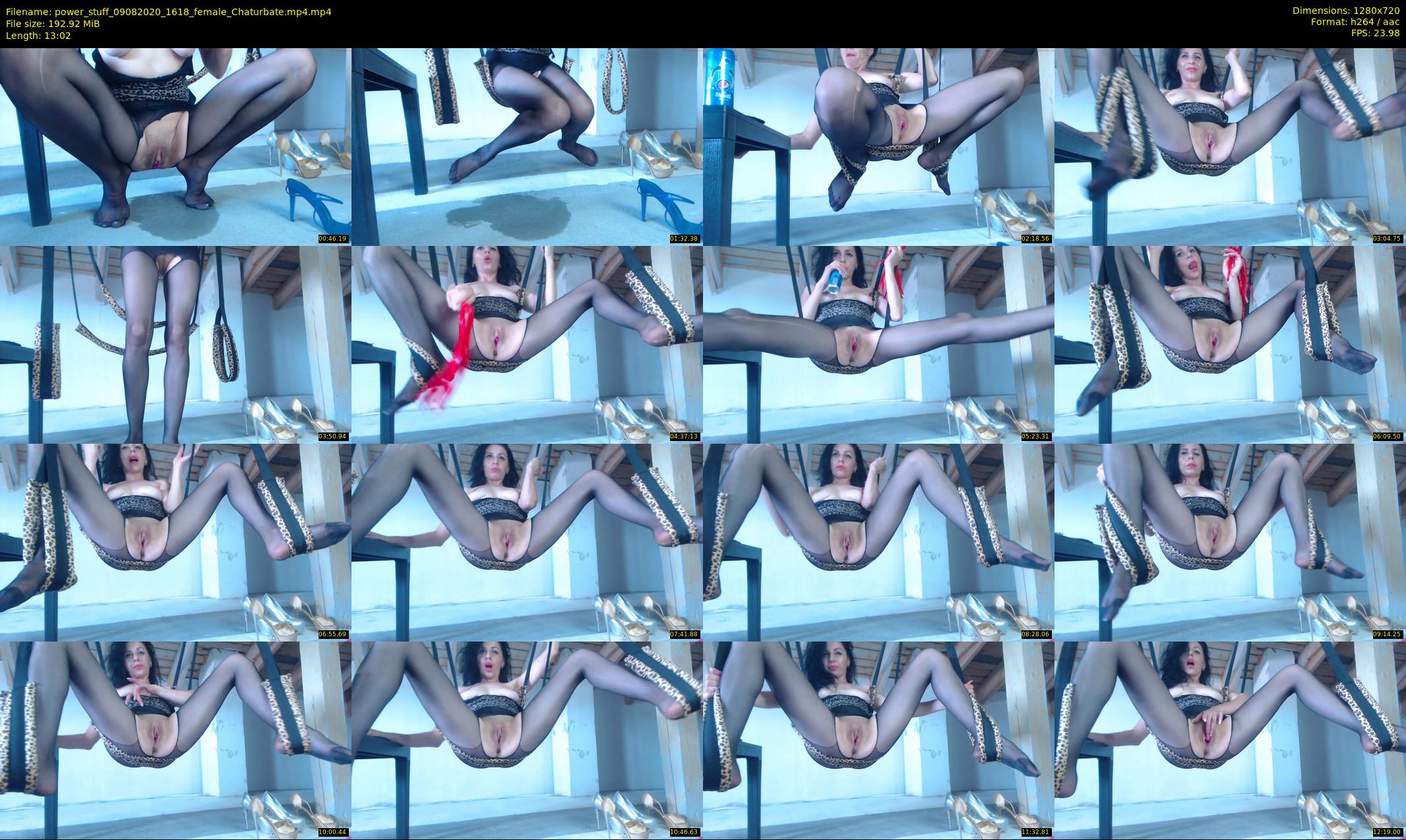 power_stuff — 14 minute Chaturbate female cam show recording, 720p, Aug 9, 2020