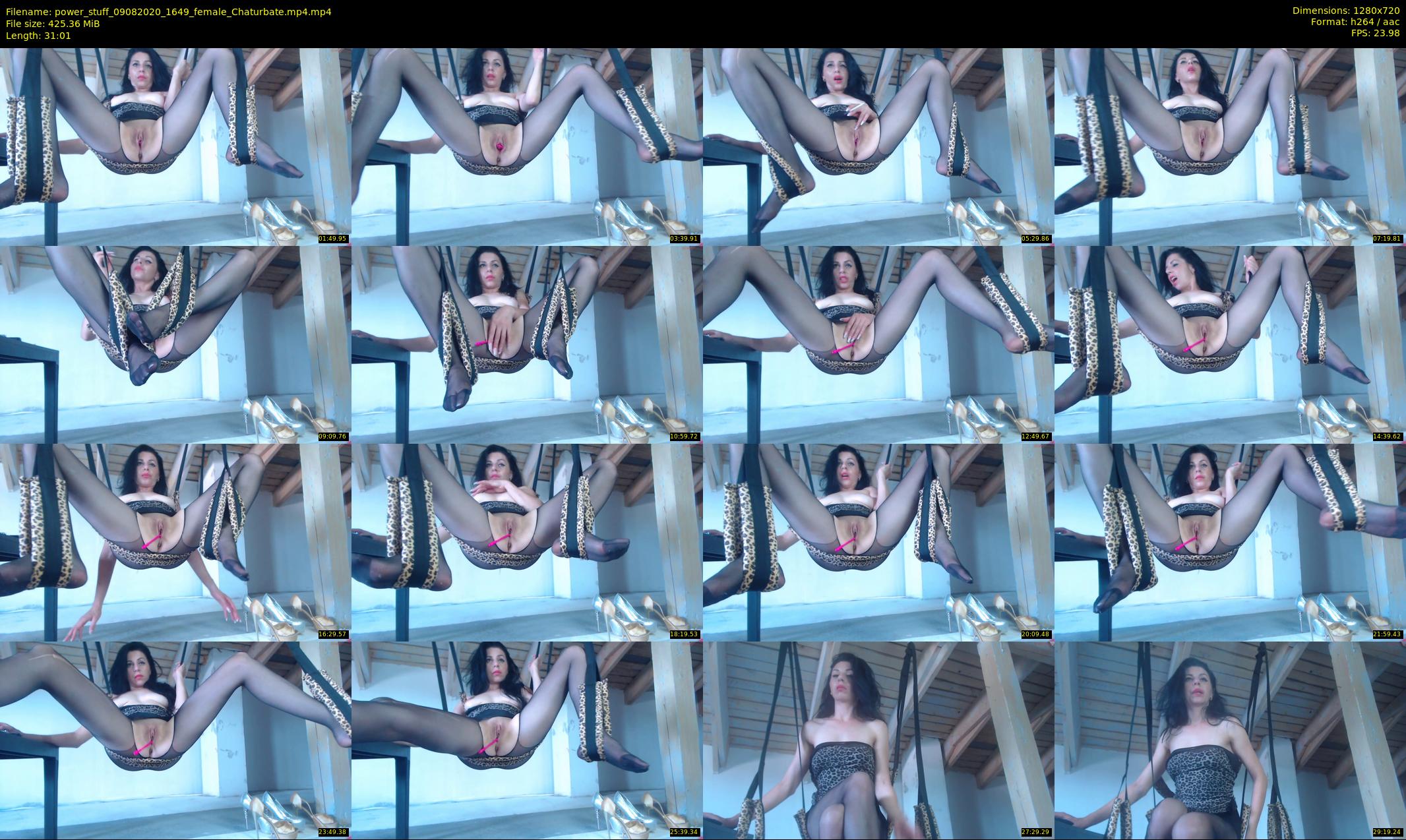 power_stuff — 32 minute Chaturbate female cam show recording, 720p, Aug 9, 2020