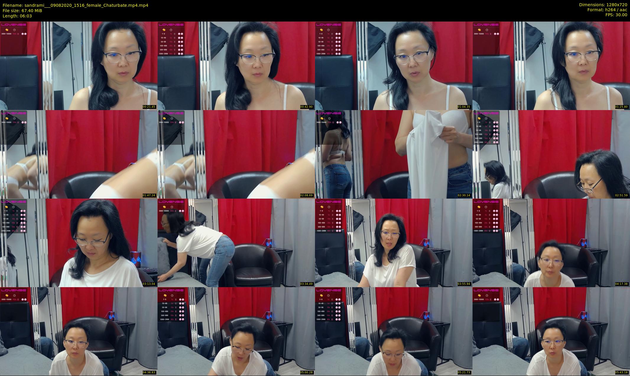 sandrami__ — 7 minute Chaturbate female cam show recording, 720p, Aug 9, 2020