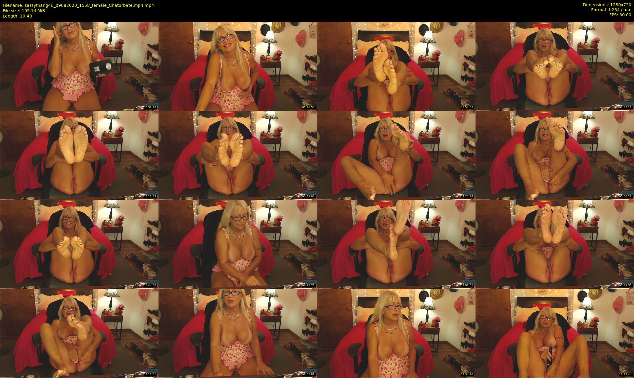 sassythang4u — 11 minute Chaturbate female cam show recording, 720p, Aug 9, 2020