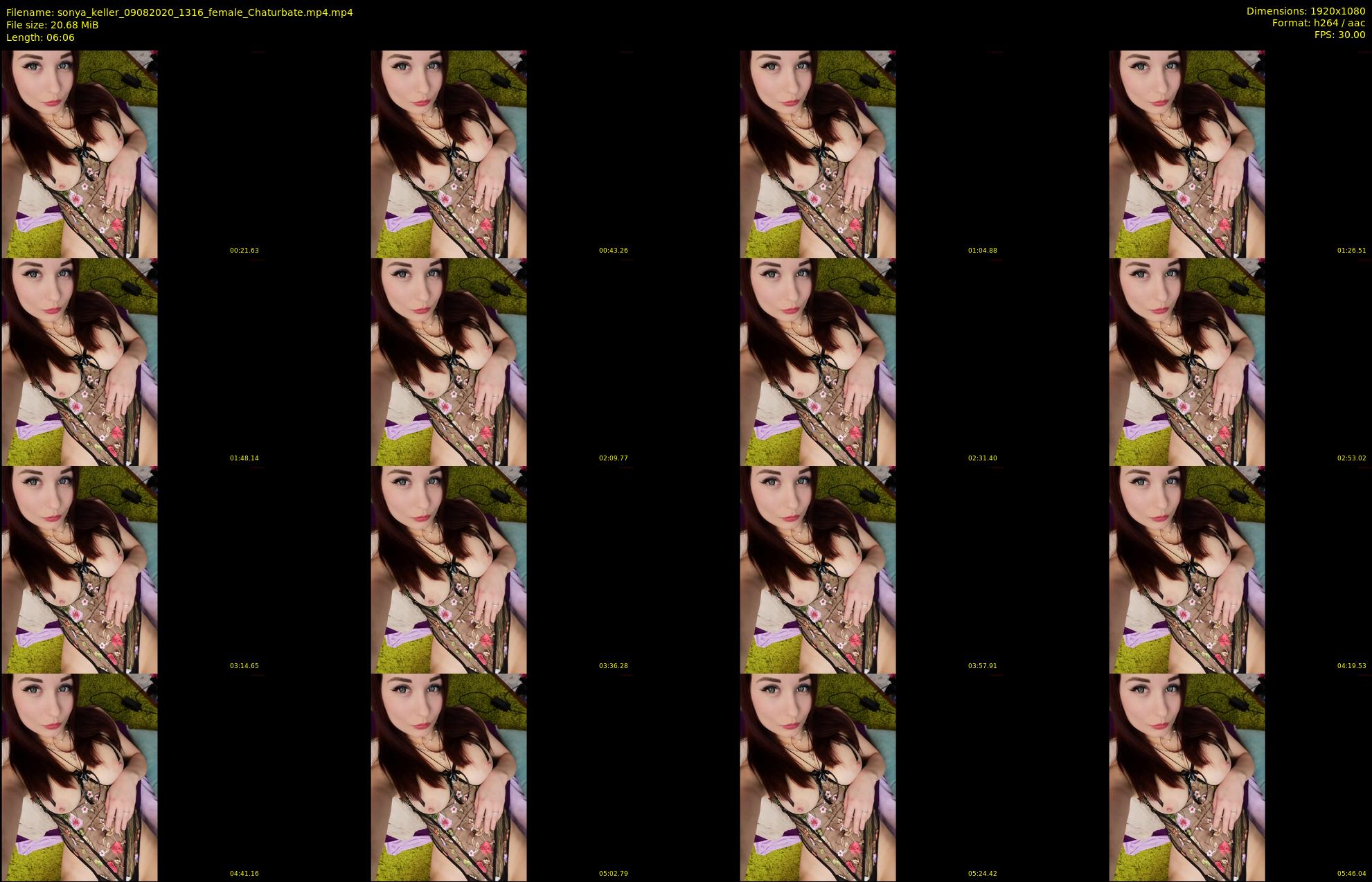 sonya_keller — 7 minute Chaturbate female cam show recording, 1080p, Aug 9, 2020
