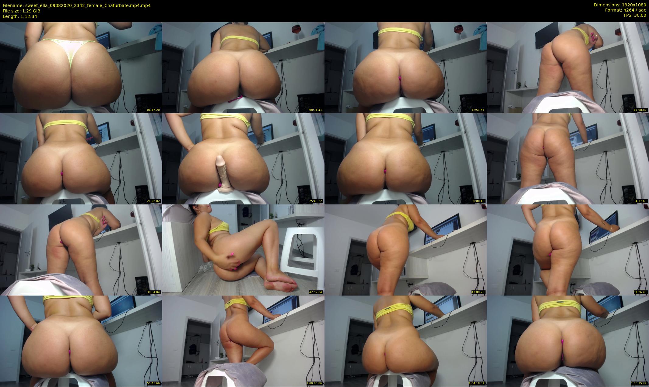 sweet_ella — 73 minute Chaturbate female cam show recording, 1080p, Aug 9, 2020