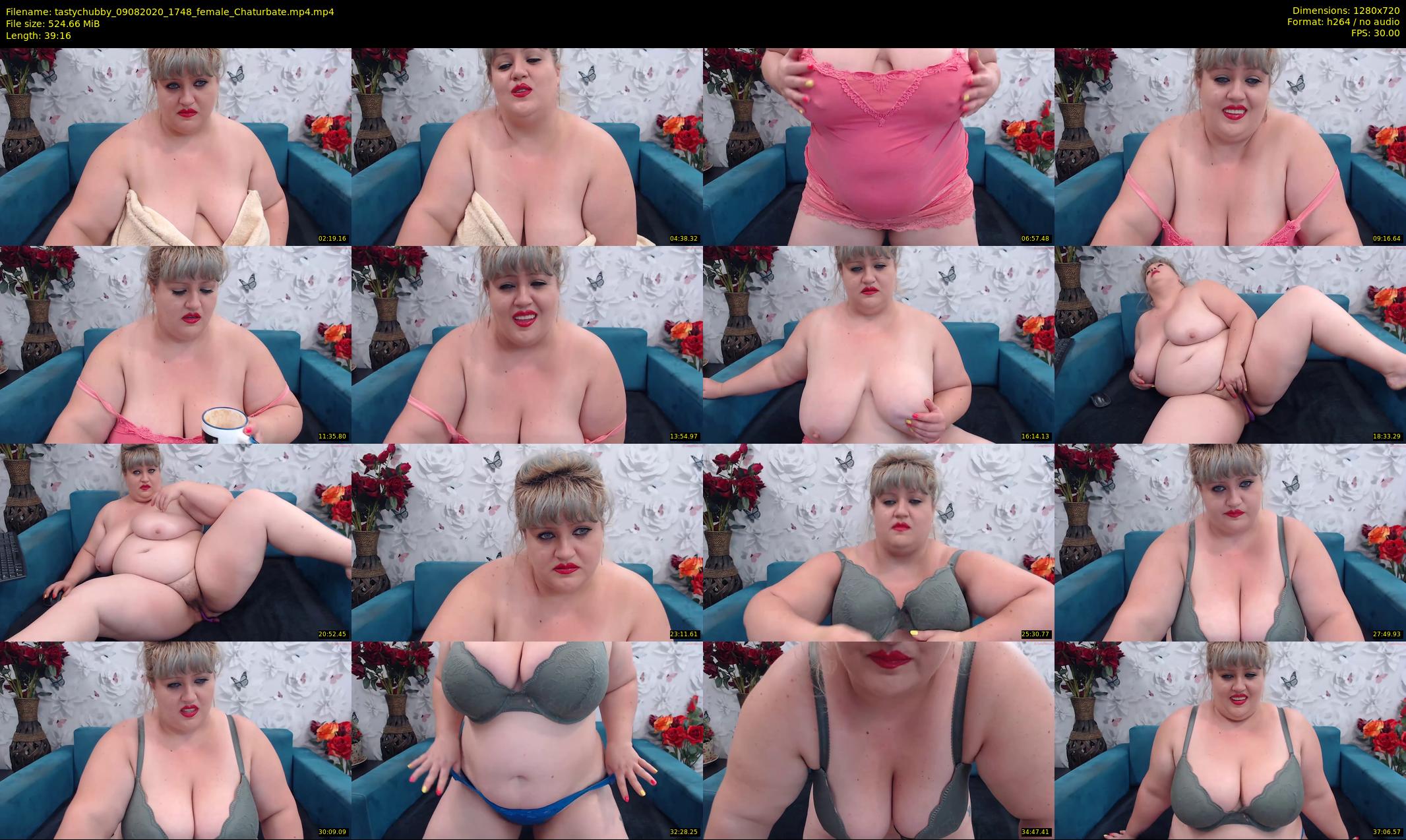 tastychubby — 40 minute Chaturbate female cam show recording, 720p, Aug 9, 2020