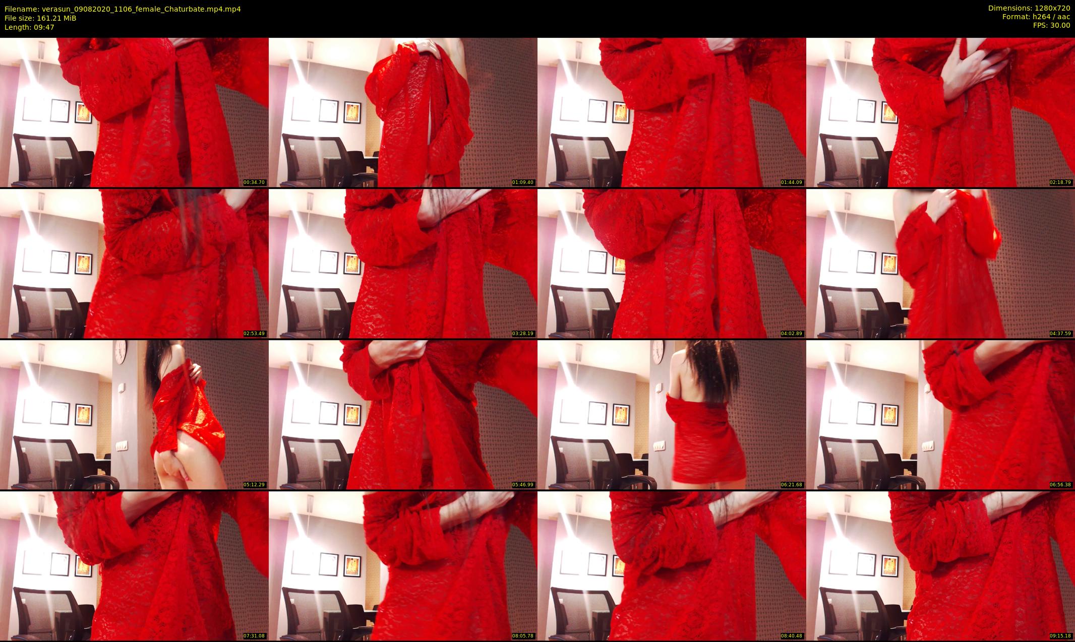verasun — 10 minute Chaturbate female cam show recording, 720p, Aug 9, 2020