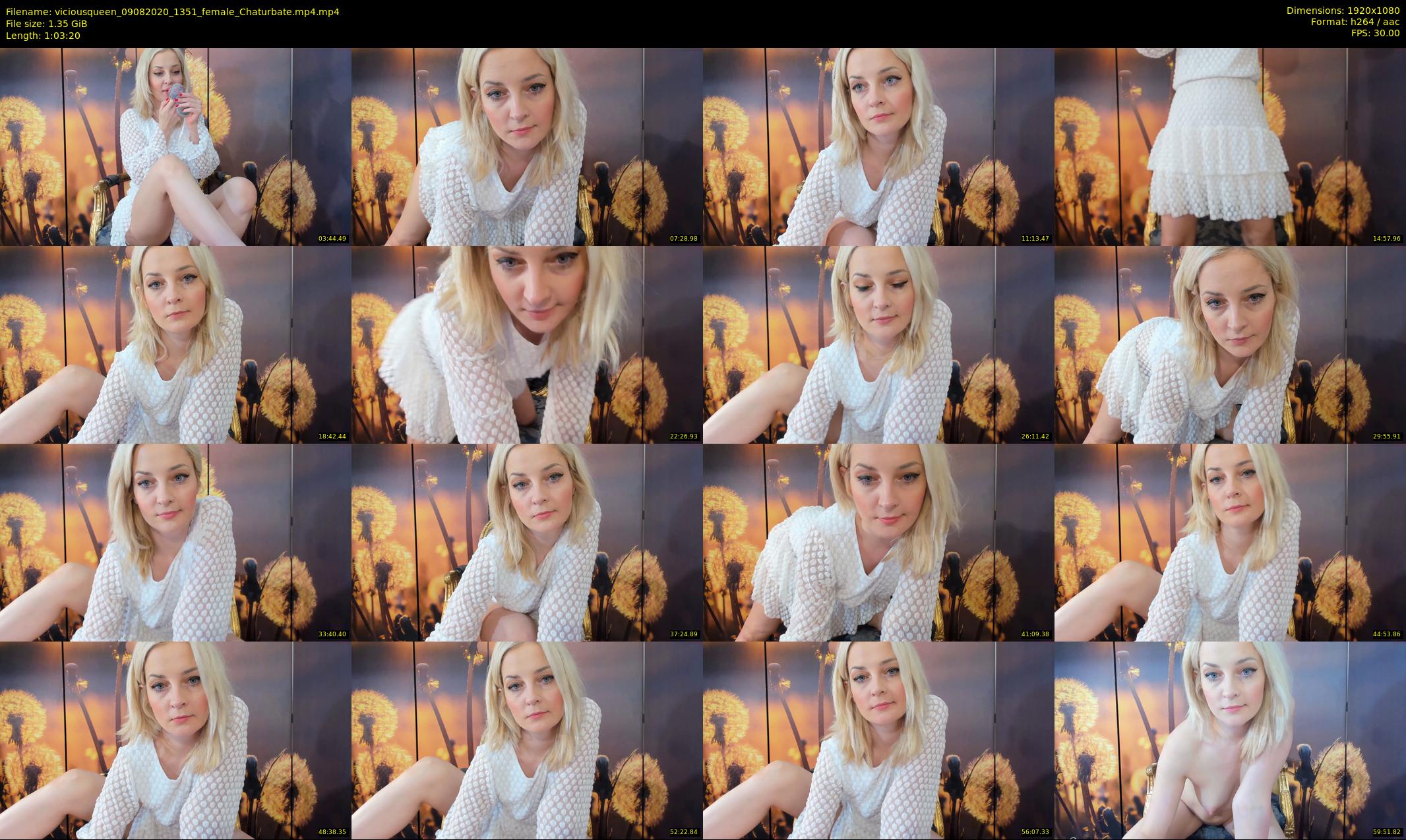 viciousqueen — 64 minute Chaturbate female cam show recording, 1080p, Aug 9, 2020
