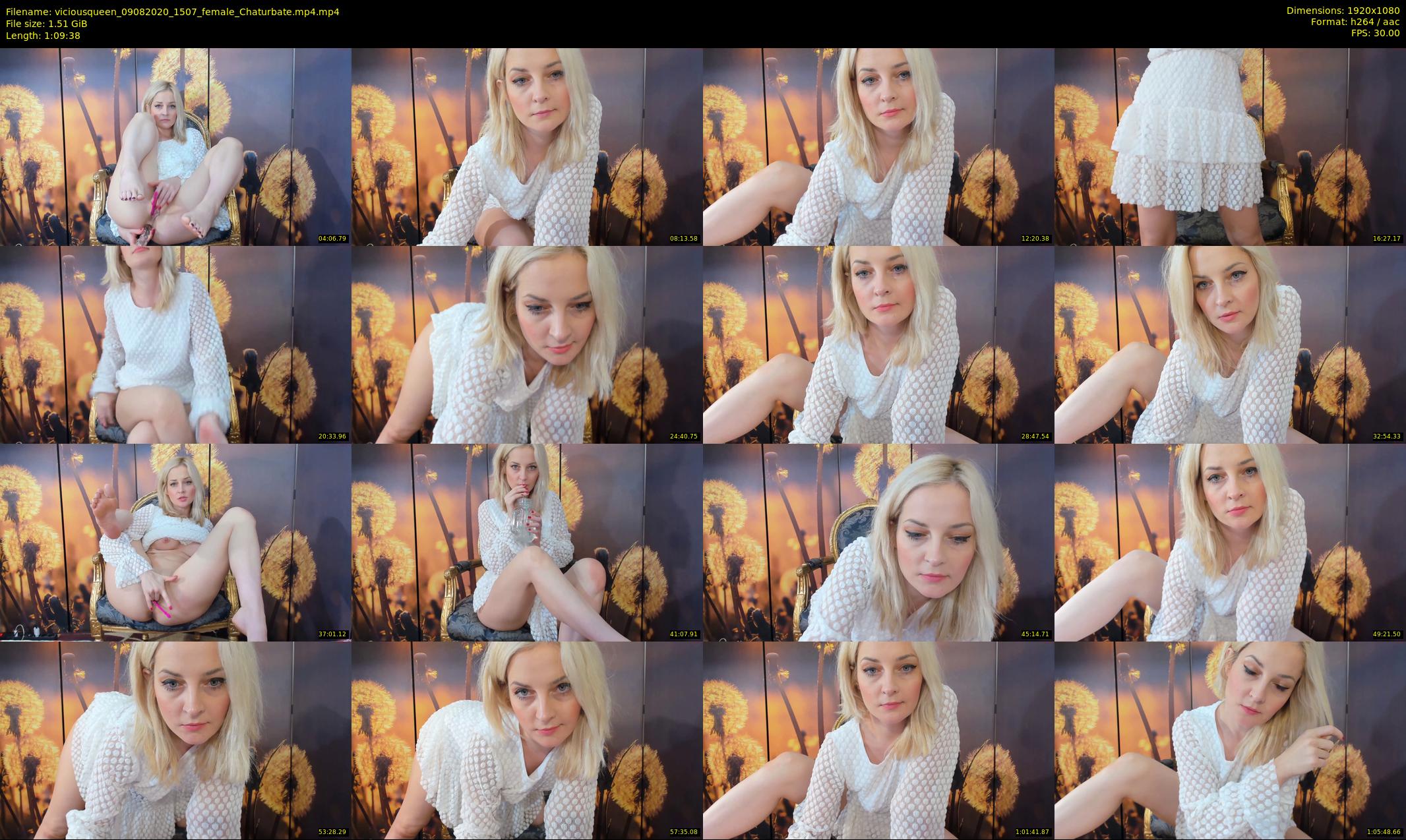 viciousqueen — 70 minute Chaturbate female cam show recording, 1080p, Aug 9, 2020