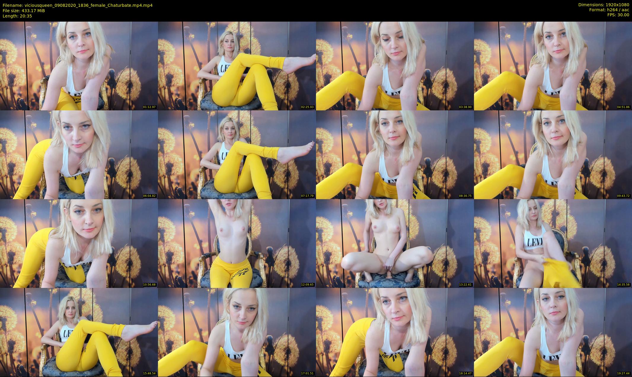viciousqueen — 21 minute Chaturbate female cam show recording, 1080p, Aug 9, 2020