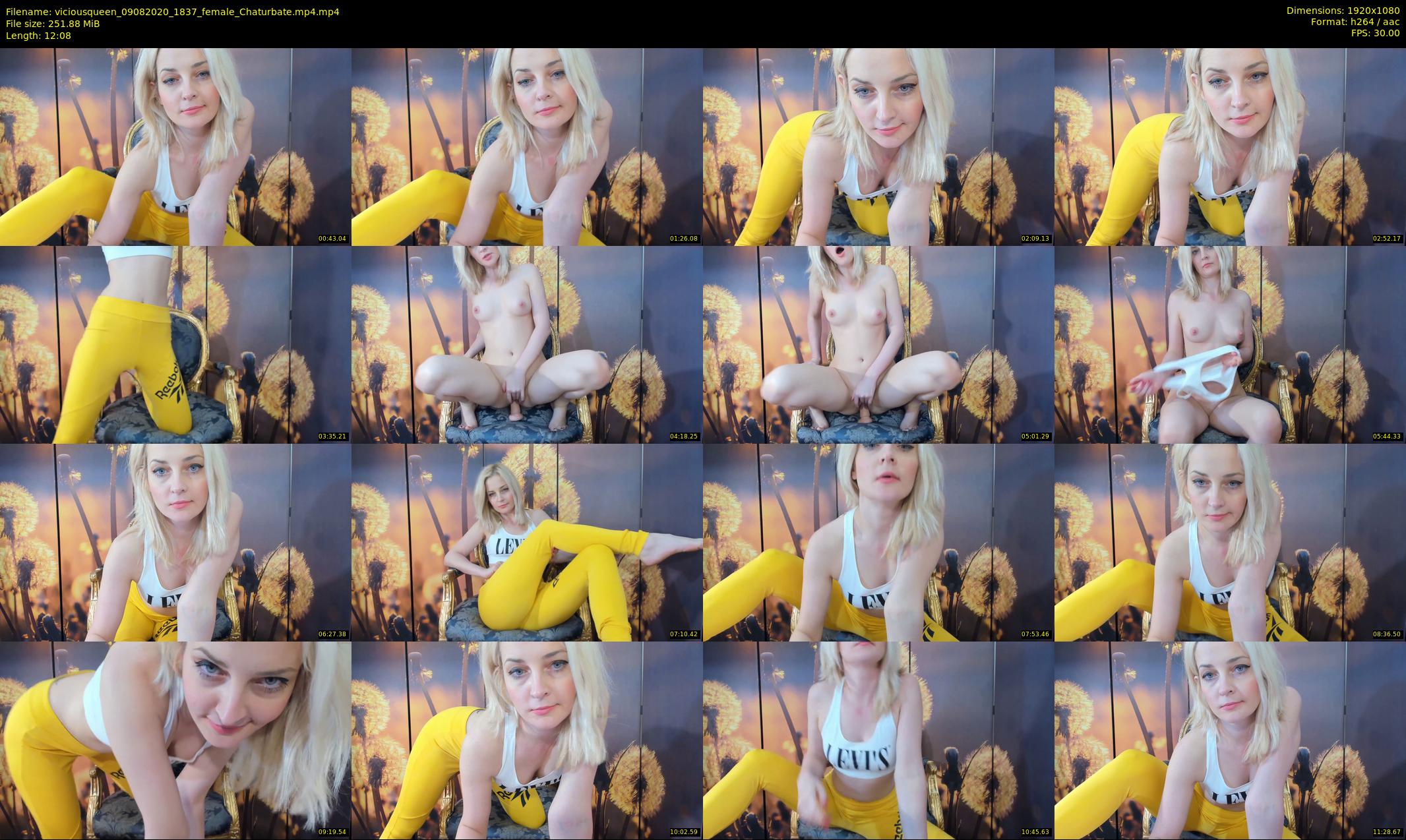 viciousqueen — 13 minute Chaturbate female cam show recording, 1080p, Aug 9, 2020