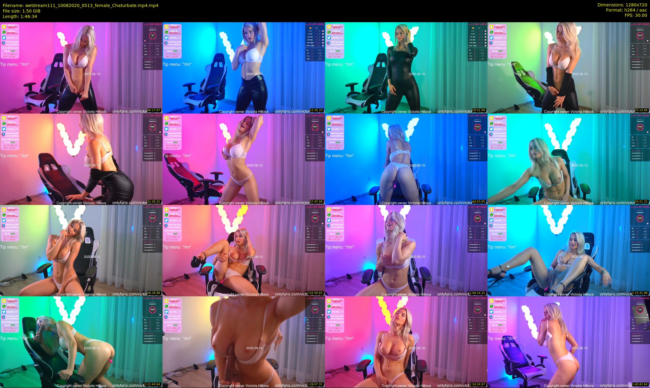 wetdream111 — 107 minute Chaturbate couple cam show recording, 720p, Aug 10, 2020