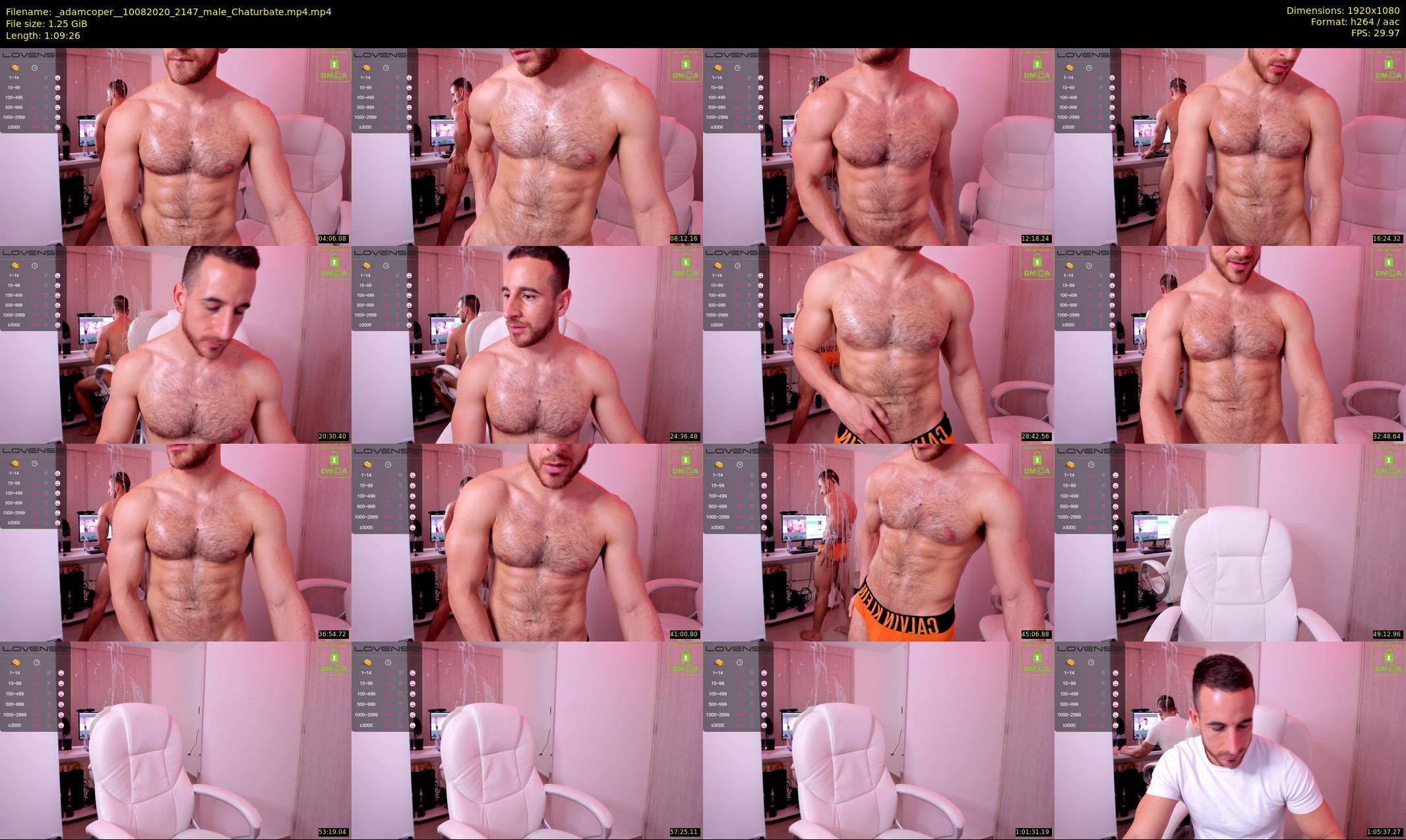 _adamcoper_ — 70 minute Chaturbate male cam show recording, 1080p, Aug 10, 2020