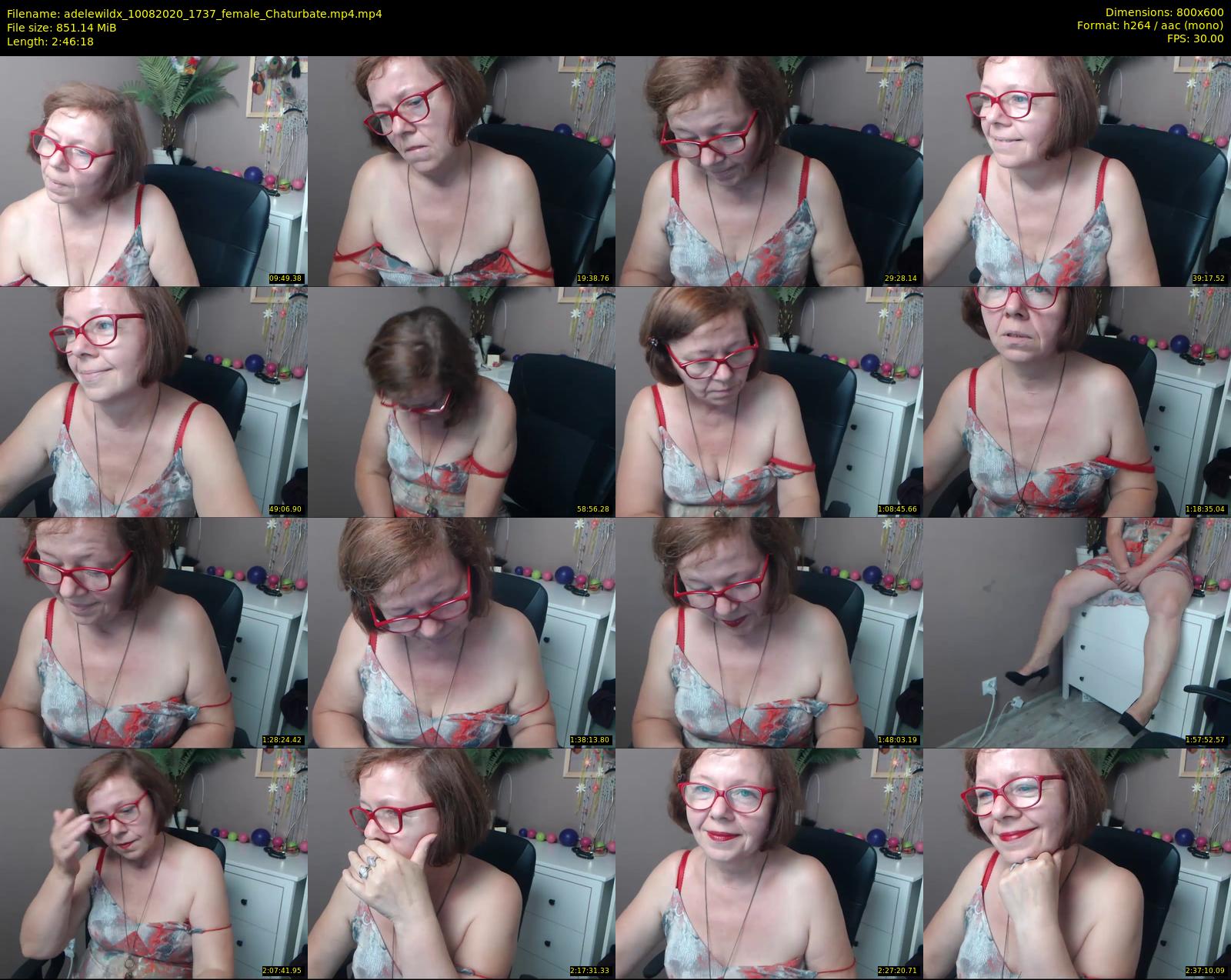 adelewildx — 167 minute Chaturbate female cam show recording, 480p, Aug 10, 2020