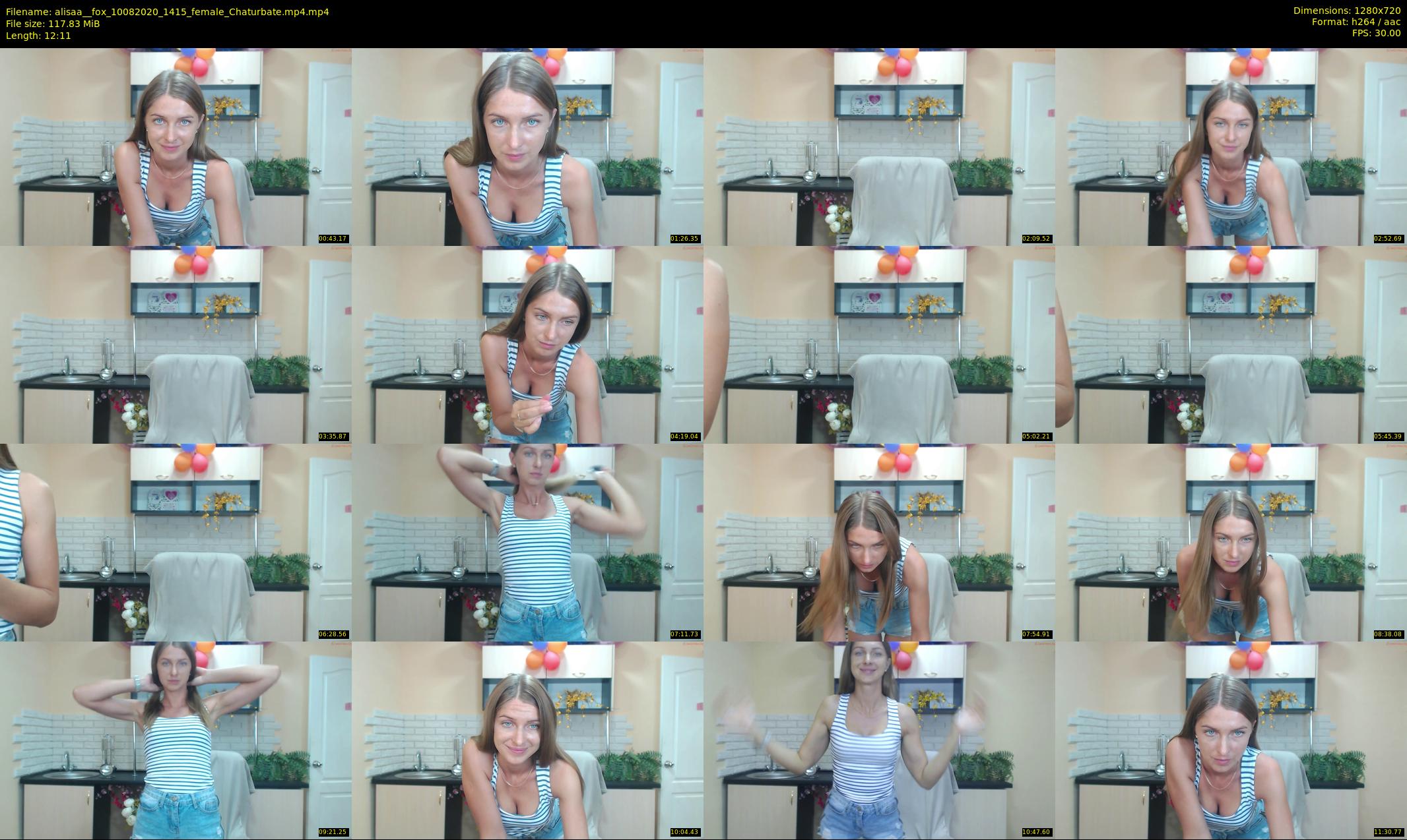 alisaa__fox — 13 minute Chaturbate female cam show recording, 720p, Aug 10, 2020