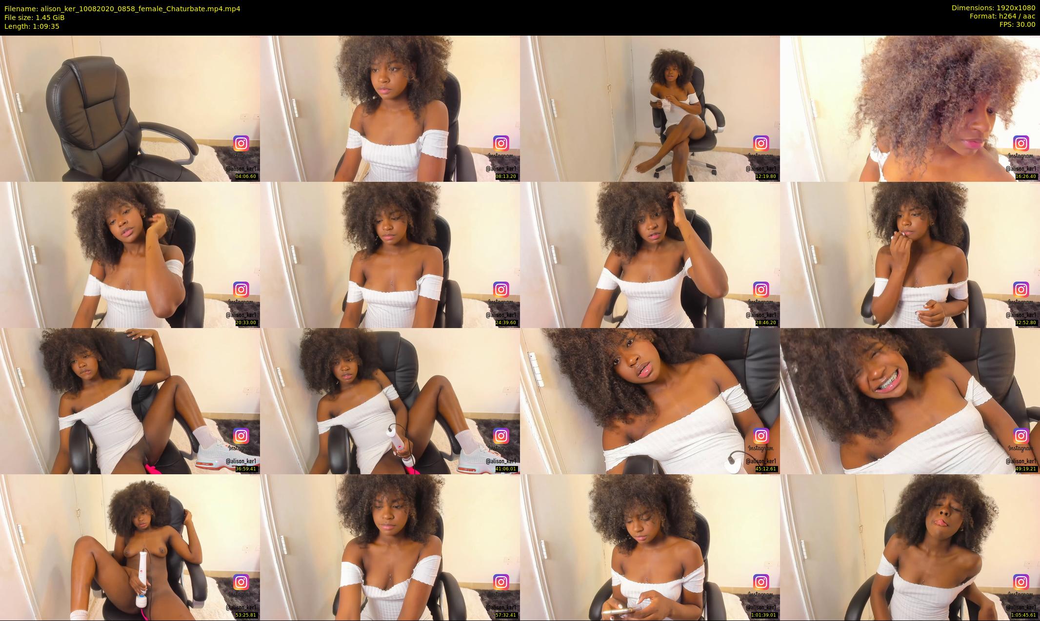 alison_ker — 70 minute Chaturbate female cam show recording, 1080p, Aug 10, 2020