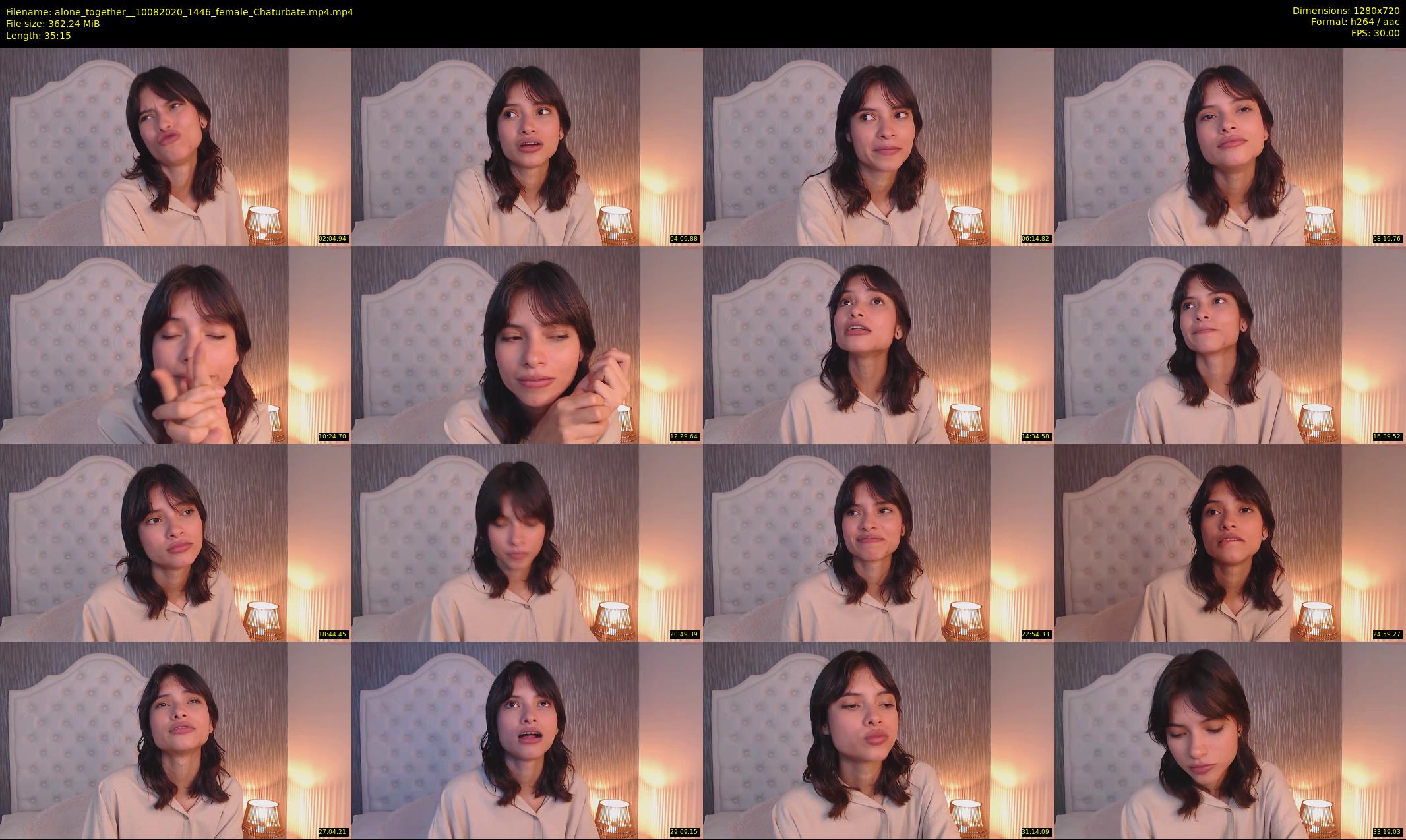alone_together_ — 36 minute Chaturbate female cam show recording, 720p, Aug 10, 2020