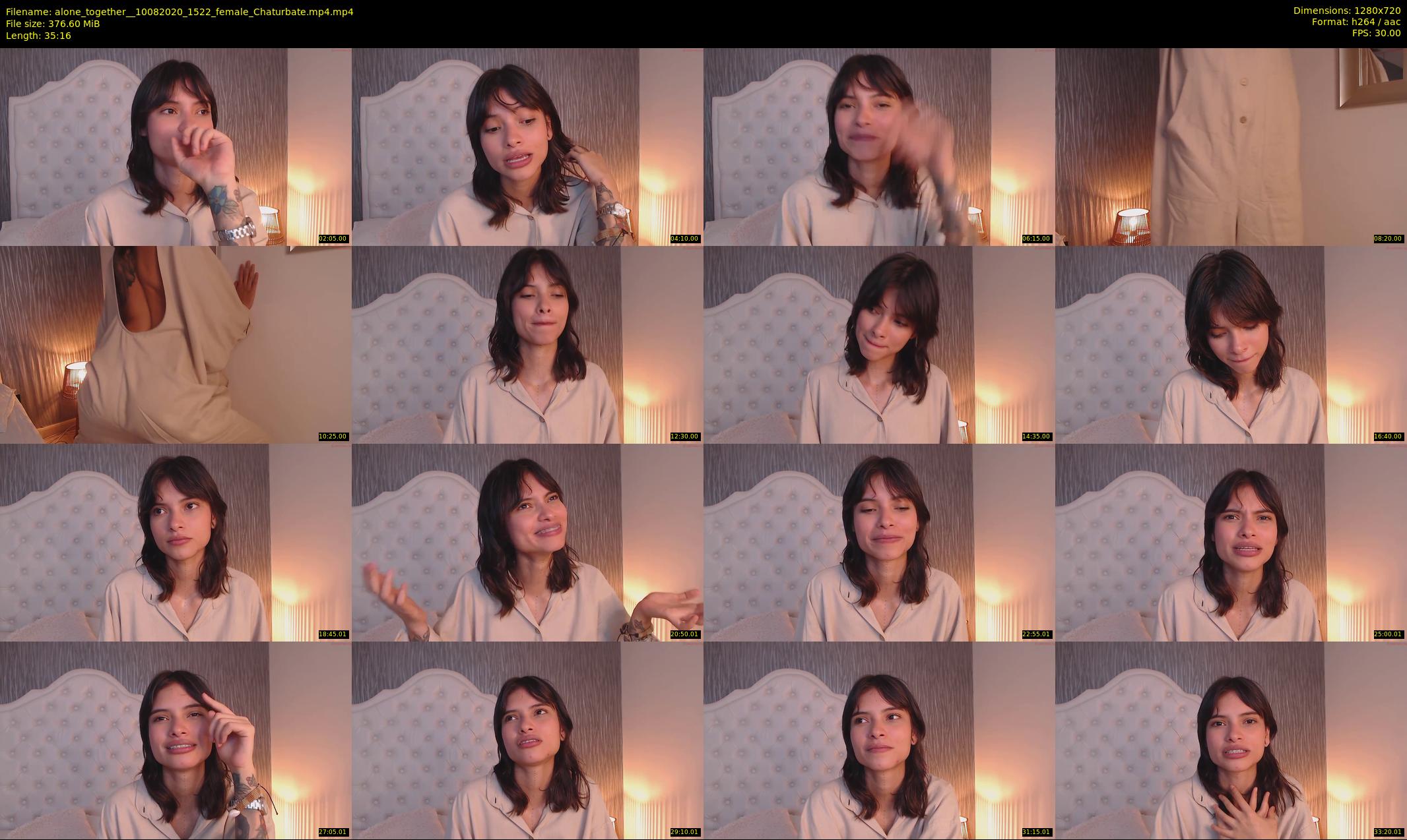 alone_together_ — 36 minute Chaturbate female cam show recording, 720p, Aug 10, 2020