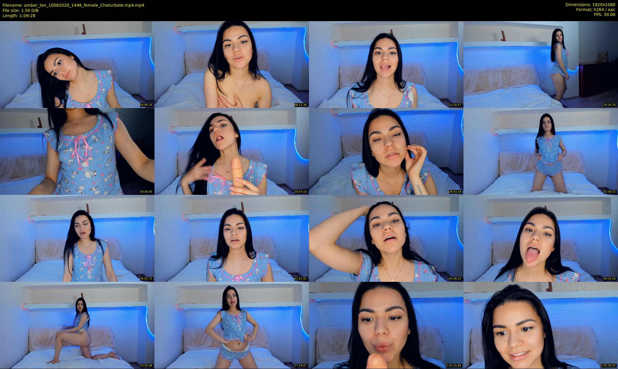 amber_tan — 70 minute Chaturbate female cam show recording, 1080p, Aug 10, 2020