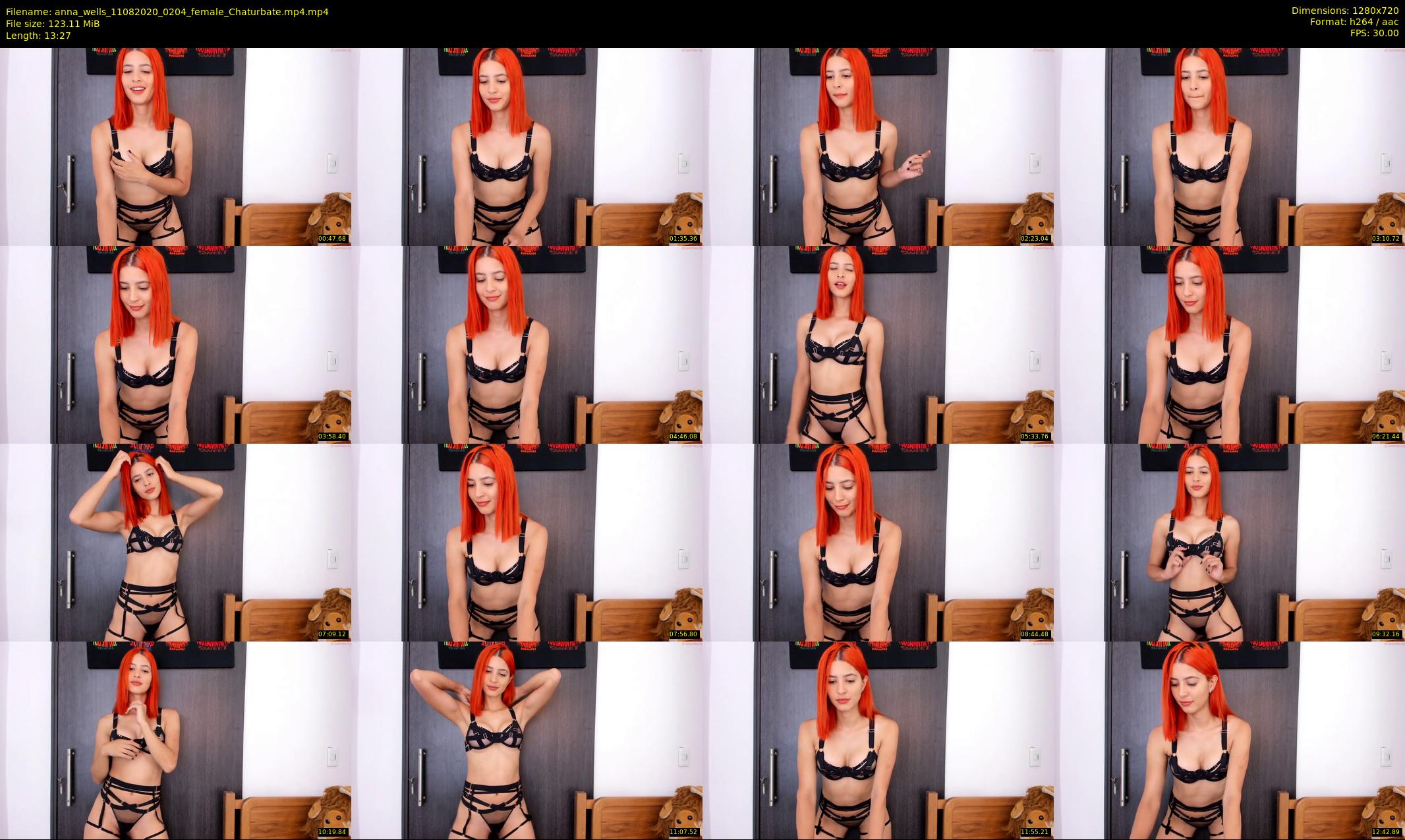 anna_wells — 14 minute Chaturbate female cam show recording, 720p, Aug 11, 2020