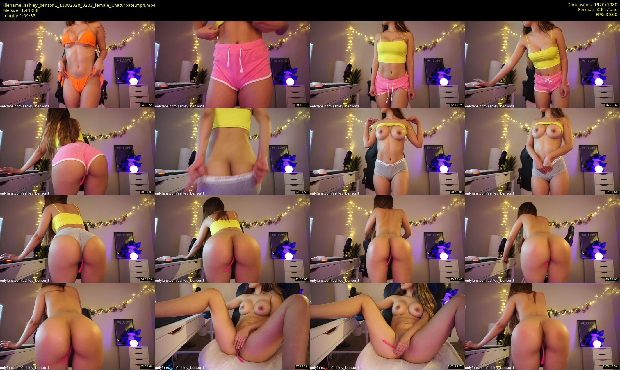 ashley_benson1 — 70 minute Chaturbate female cam show recording, 1080p, Aug 11, 2020