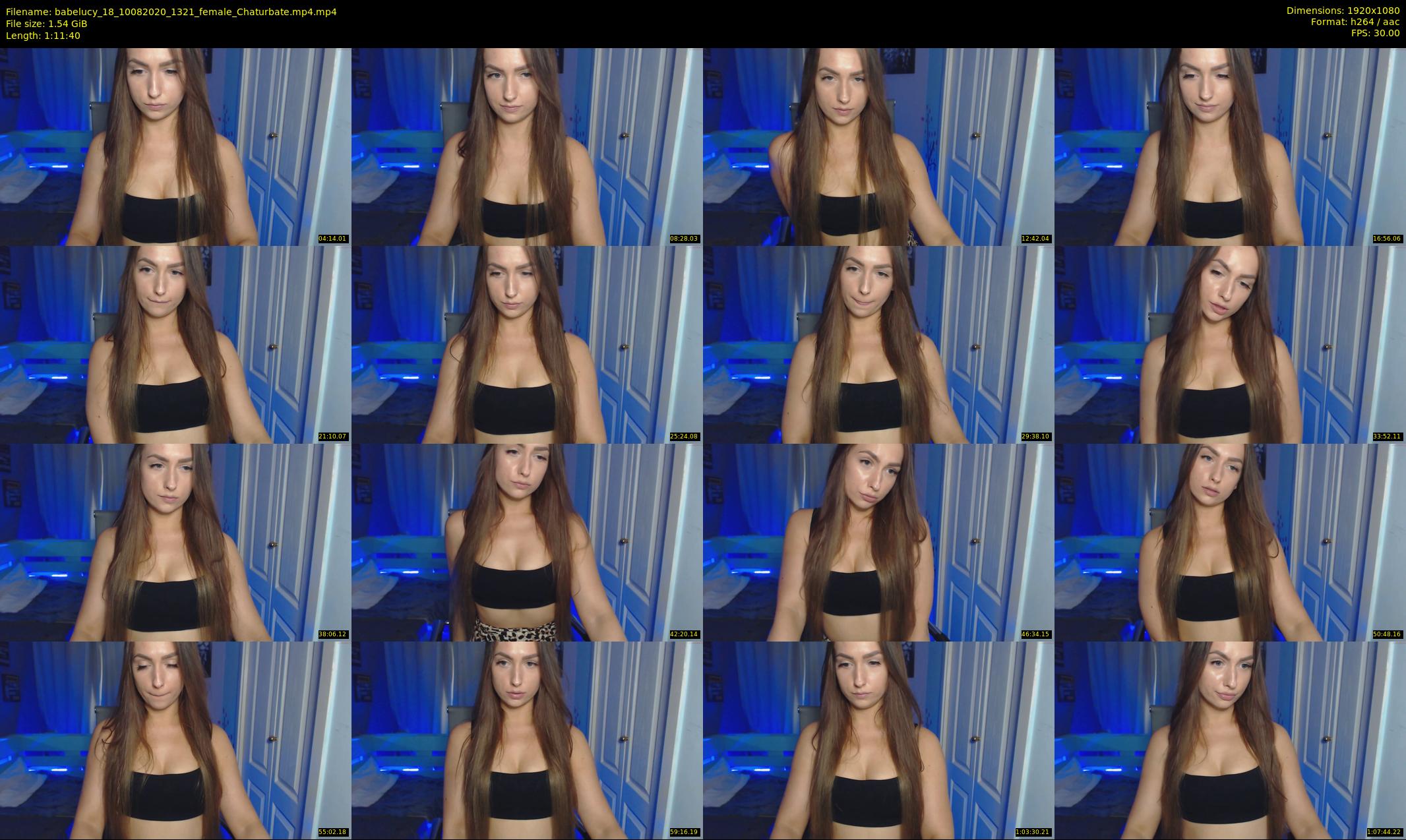 babelucy_18 — 72 minute Chaturbate female cam show recording, 1080p, Aug 10, 2020