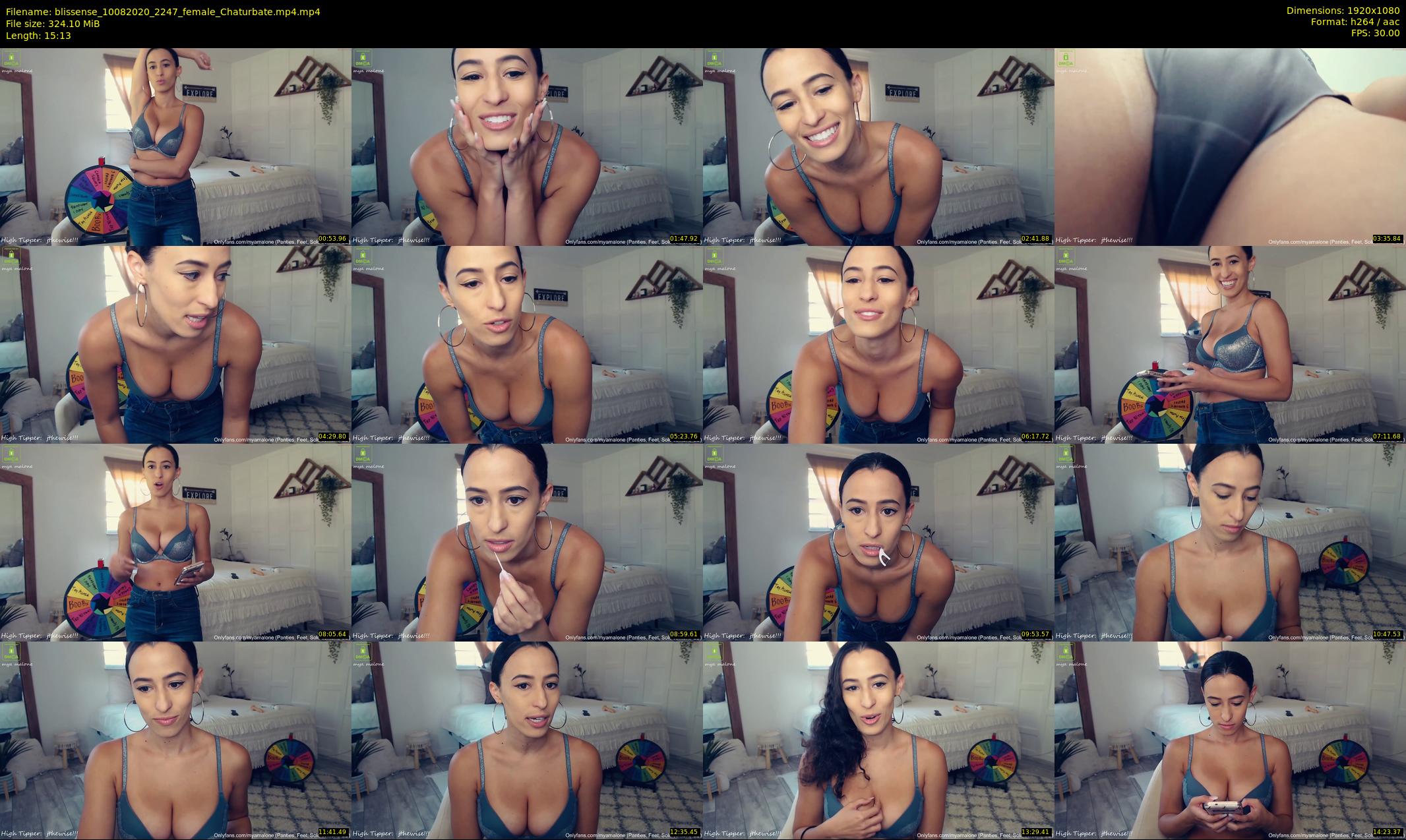 blissense — 16 minute Chaturbate female cam show recording, 1080p, Aug 10, 2020