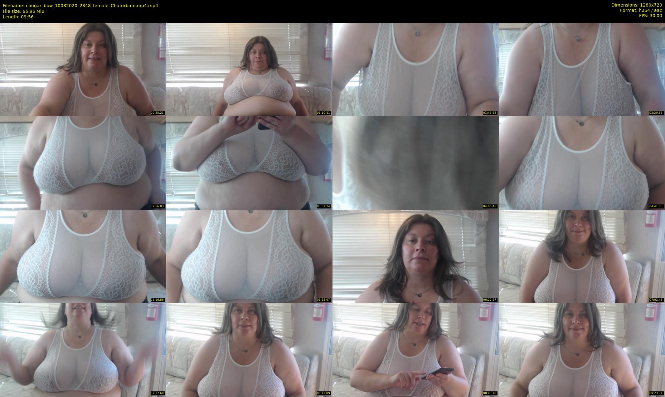 cougar_bbw — 10 minute Chaturbate female cam show recording, 720p, Aug 10, 2020