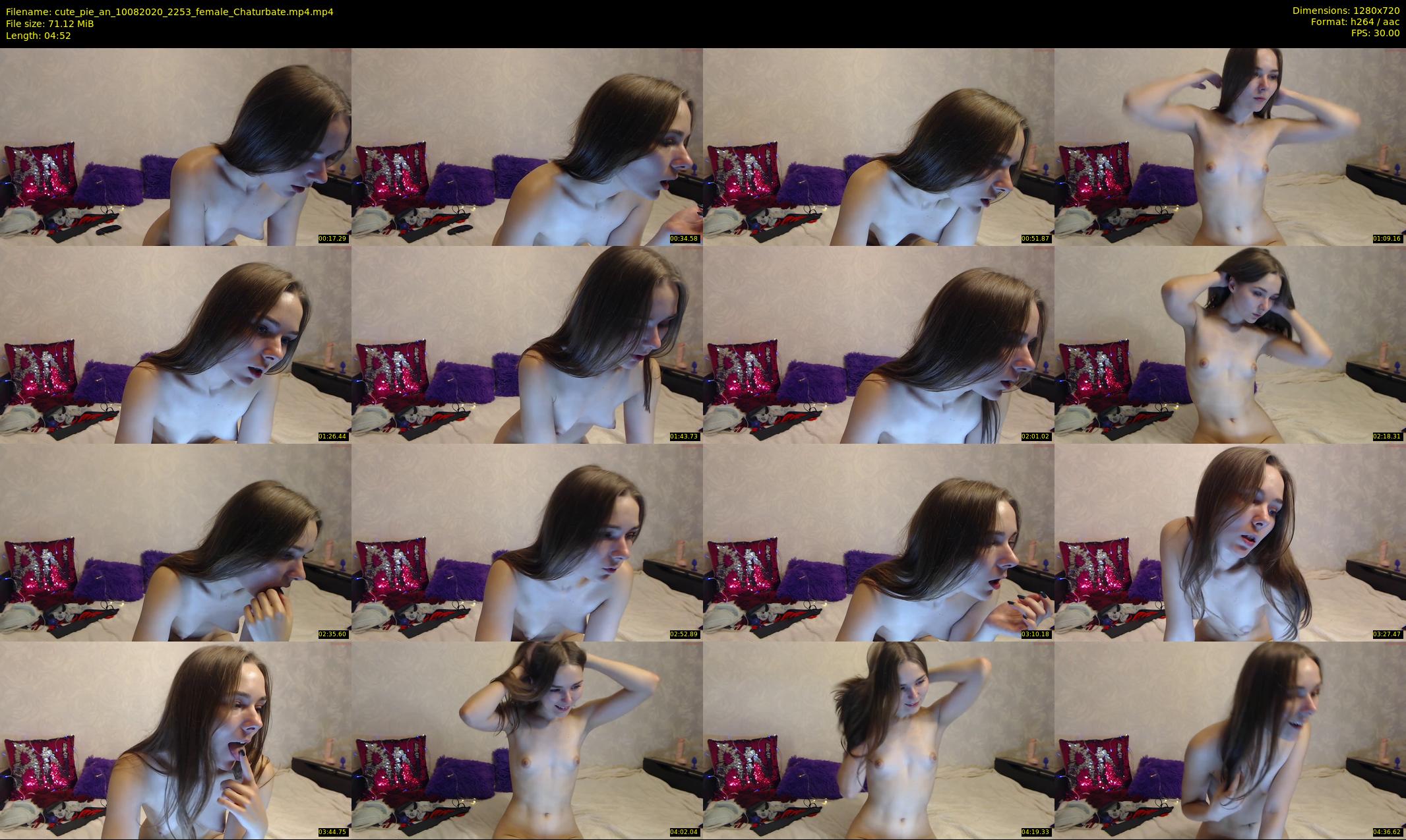 cute_pie_an — 5 minute Chaturbate female cam show recording, 720p, Aug 10, 2020