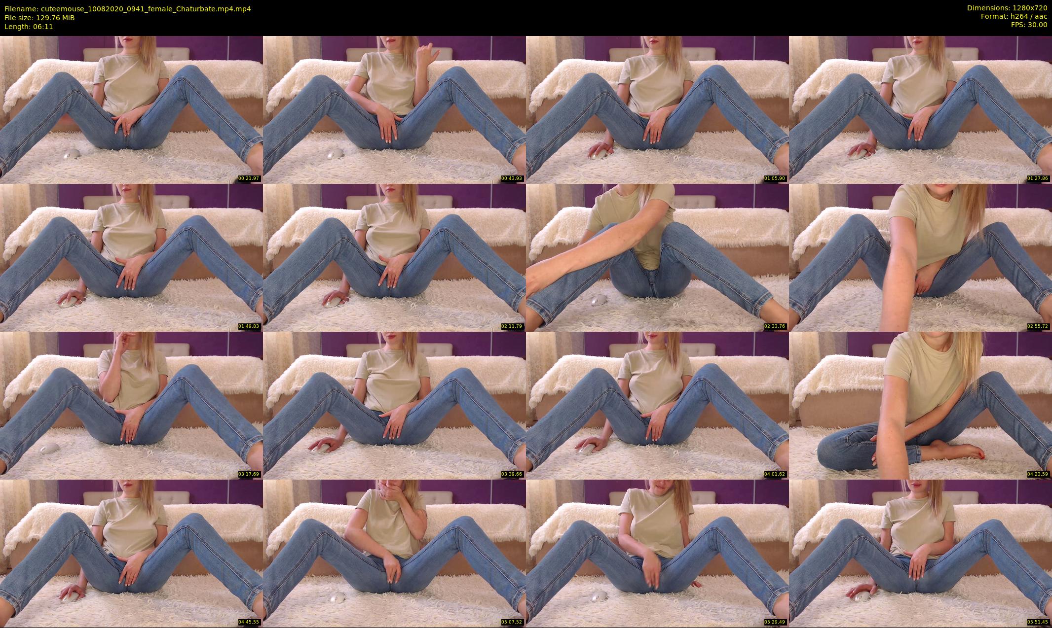 cuteemouse — 7 minute Chaturbate female cam show recording, 720p, Aug 10, 2020