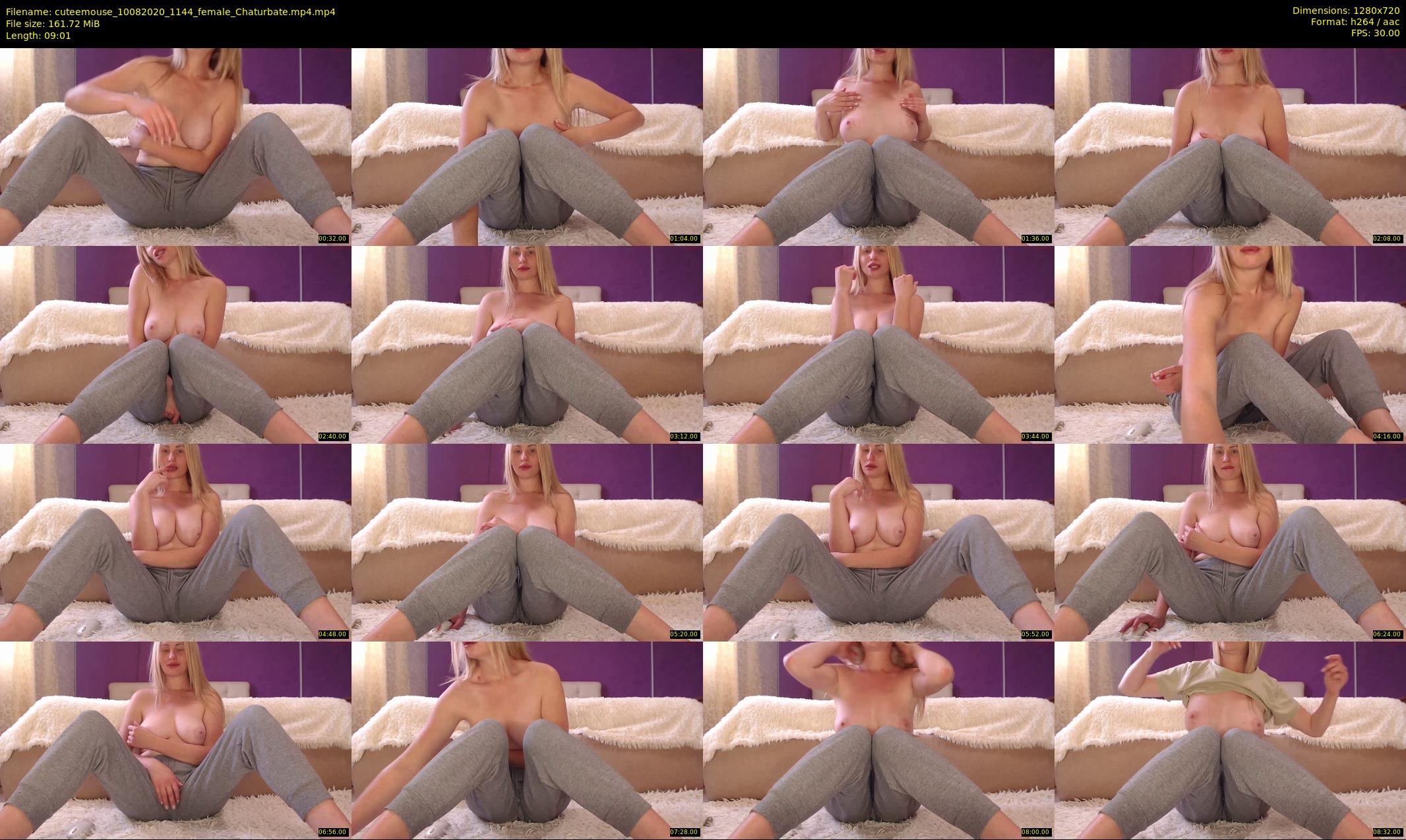 cuteemouse — 10 minute Chaturbate female cam show recording, 720p, Aug 10, 2020